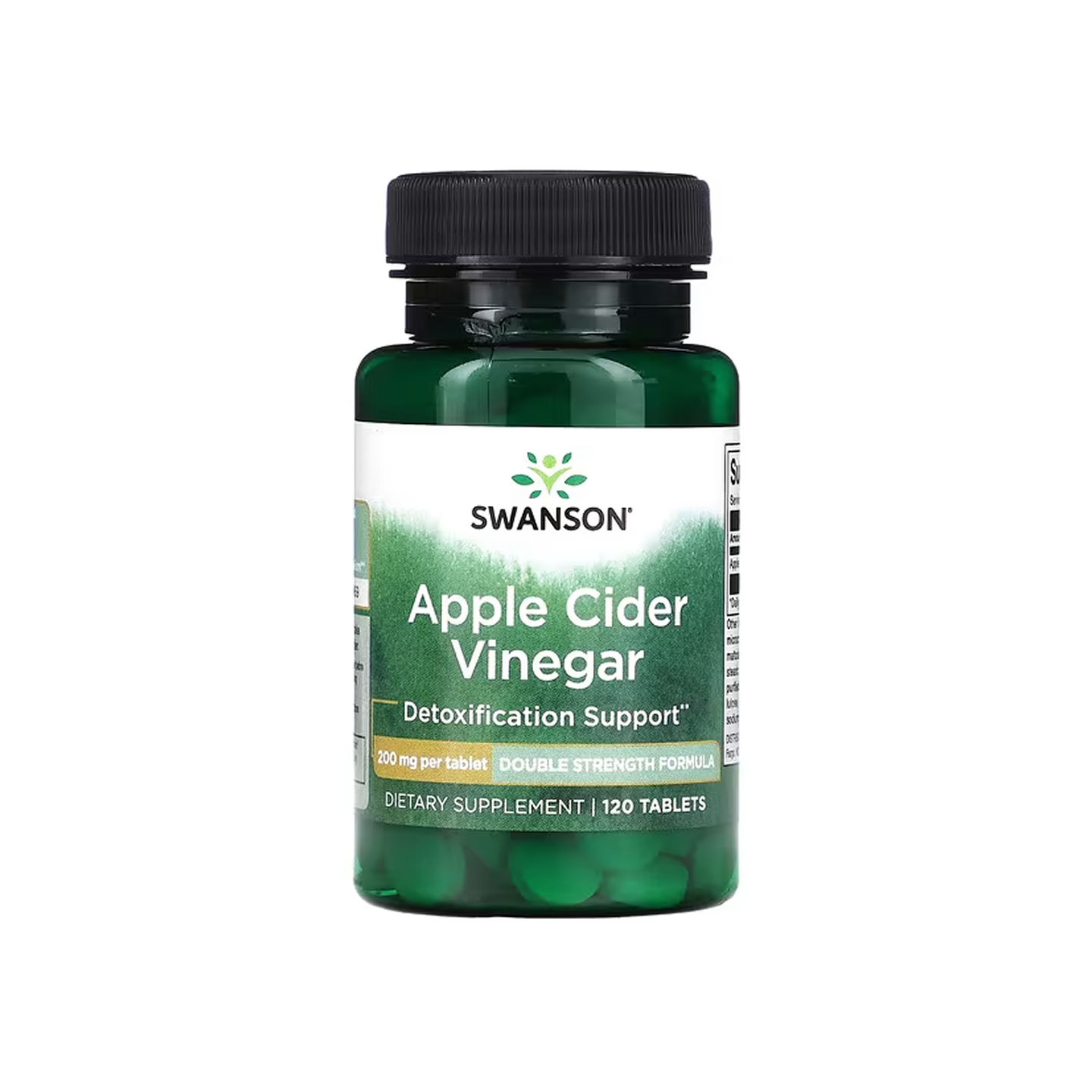Swanson Apple Cider Vinegar 200 mg – 120 Tabletas