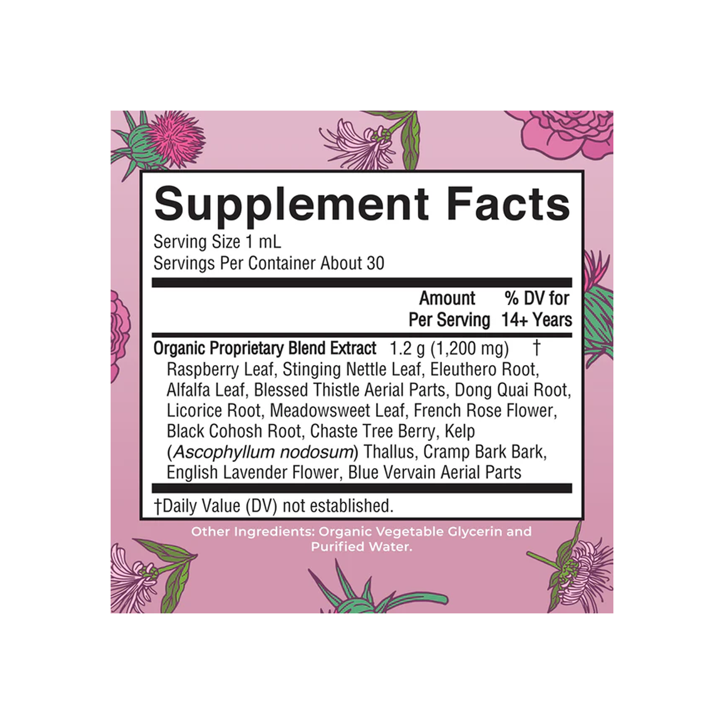 MaryRuth Organics Women's Wellness Herbal Blend 1 oz