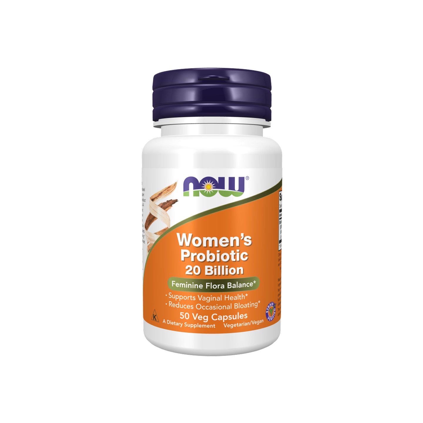 NOW Foods Women's Probiotic 20 Billion, 50 cápsulas vegetales