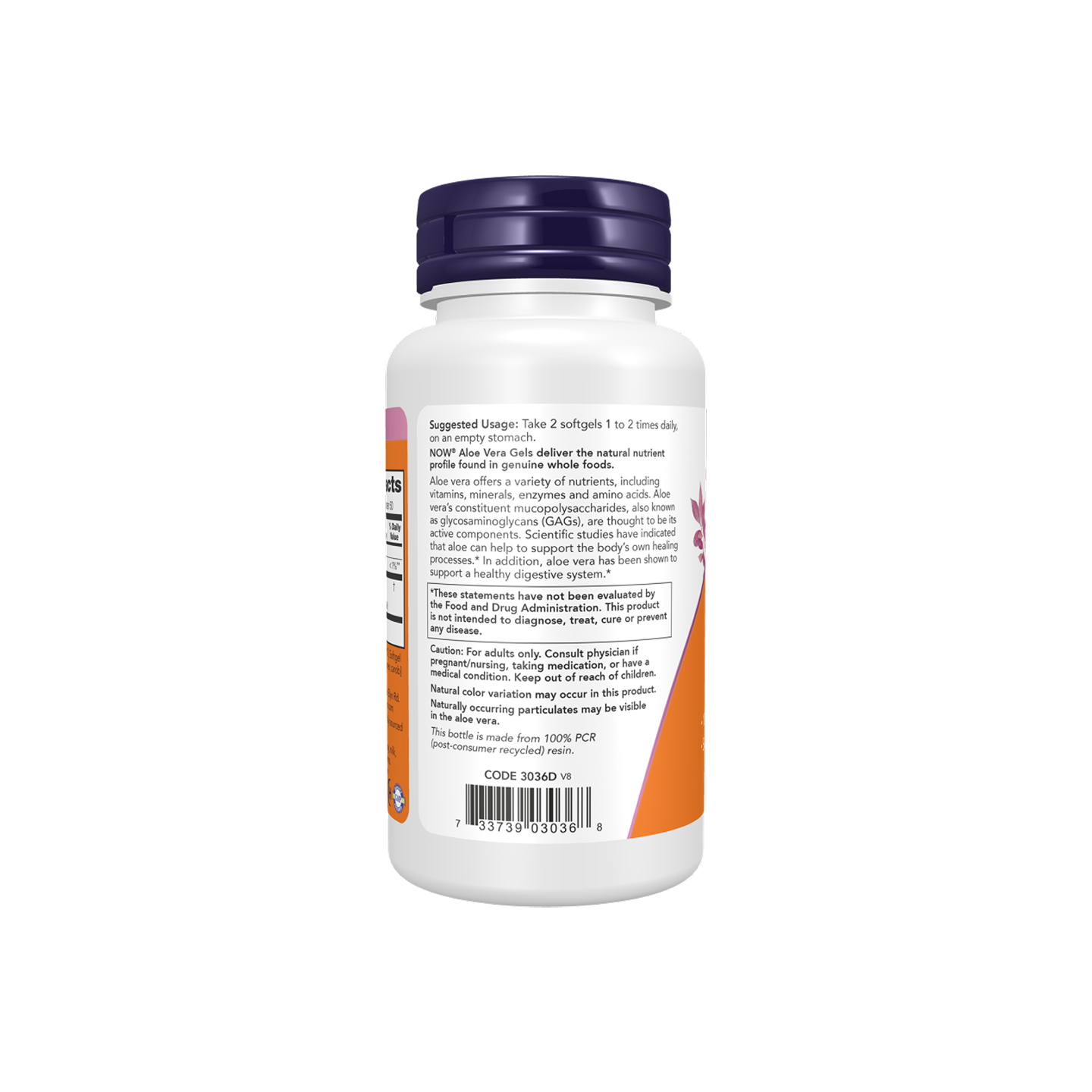NOW Foods Aloe Vera 10,000 mg Softgels 100