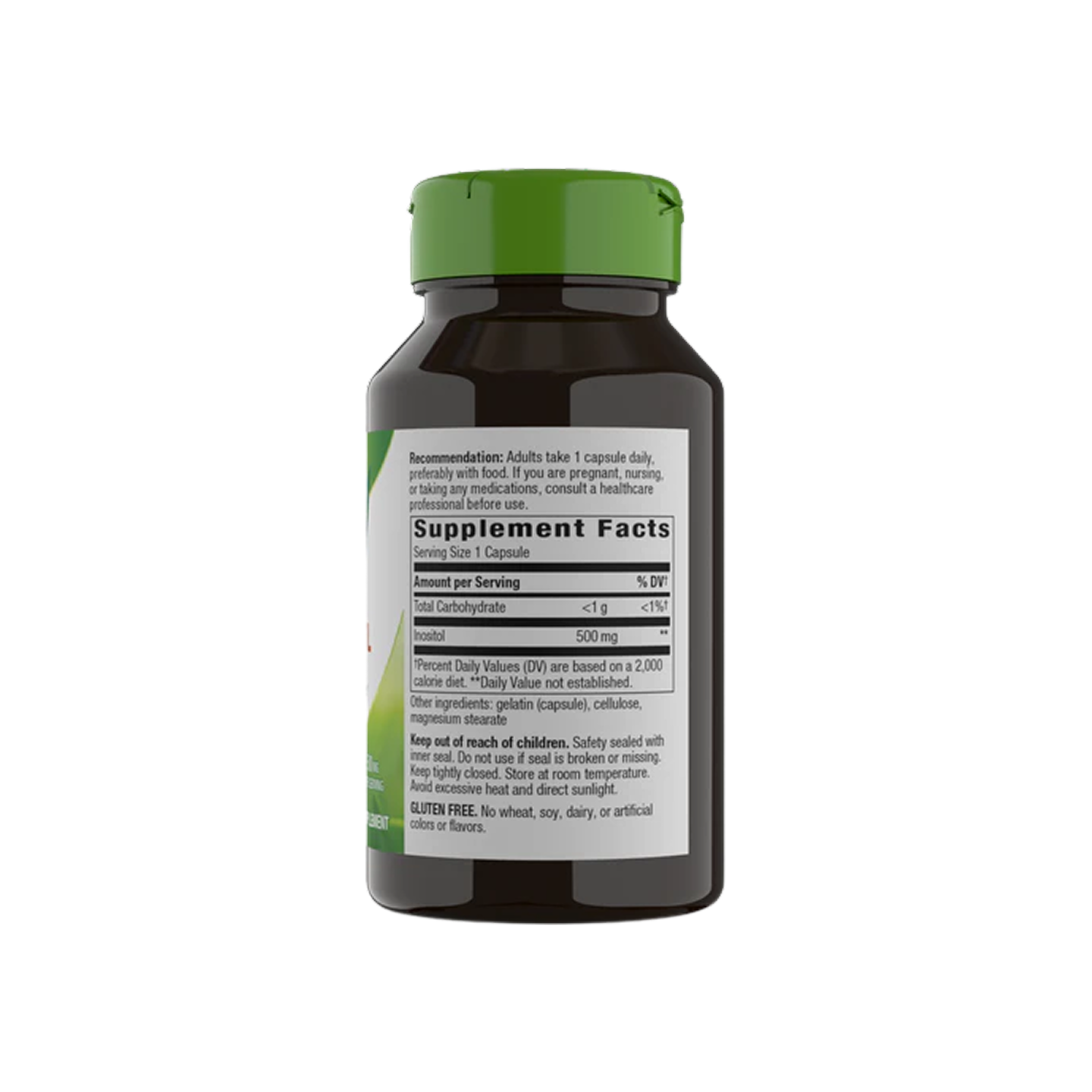 Nature's Way Inositol 500 mg 100 cápsulas
