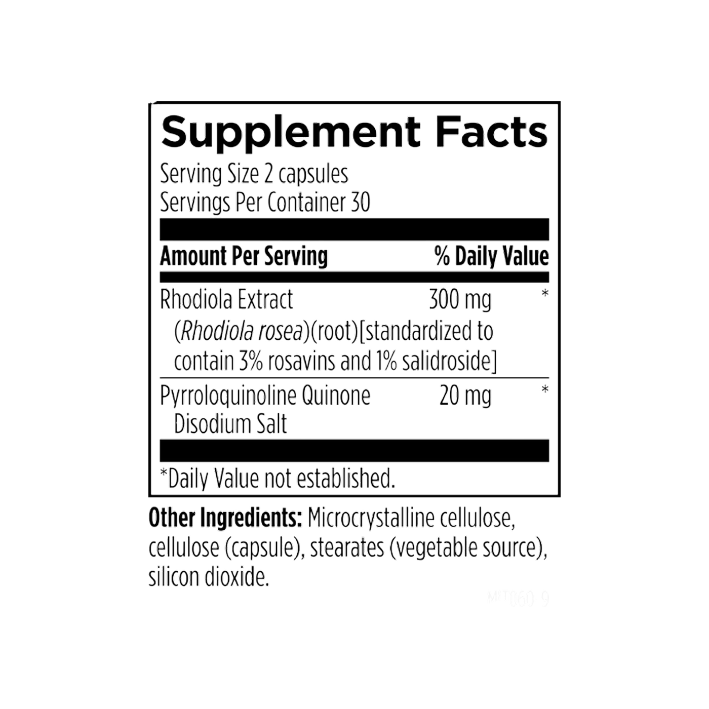 Designs for Health Mito-PQQ 60 cápsulas