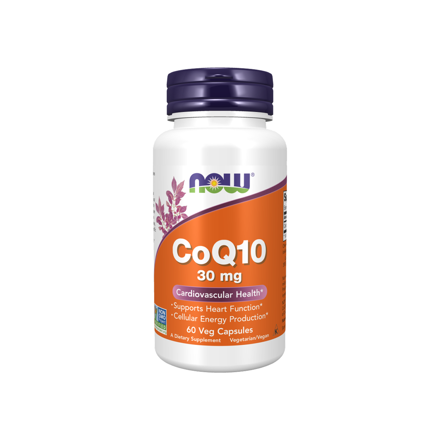 NOW Foods CoQ10 30 mg 60 cápsulas vegetales