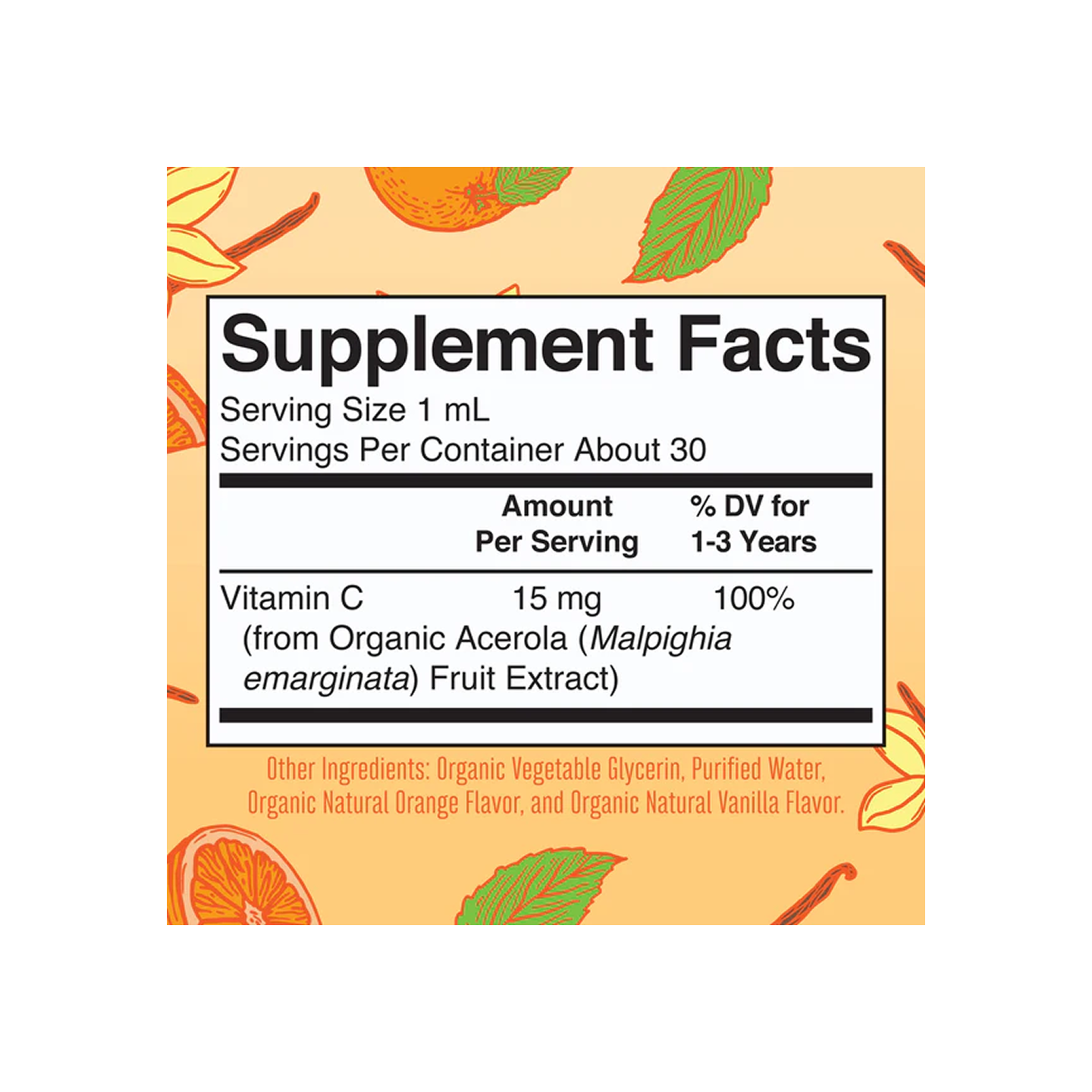 MaryRuth Organics Baby Vitamin C Liquid Drops 1 oz