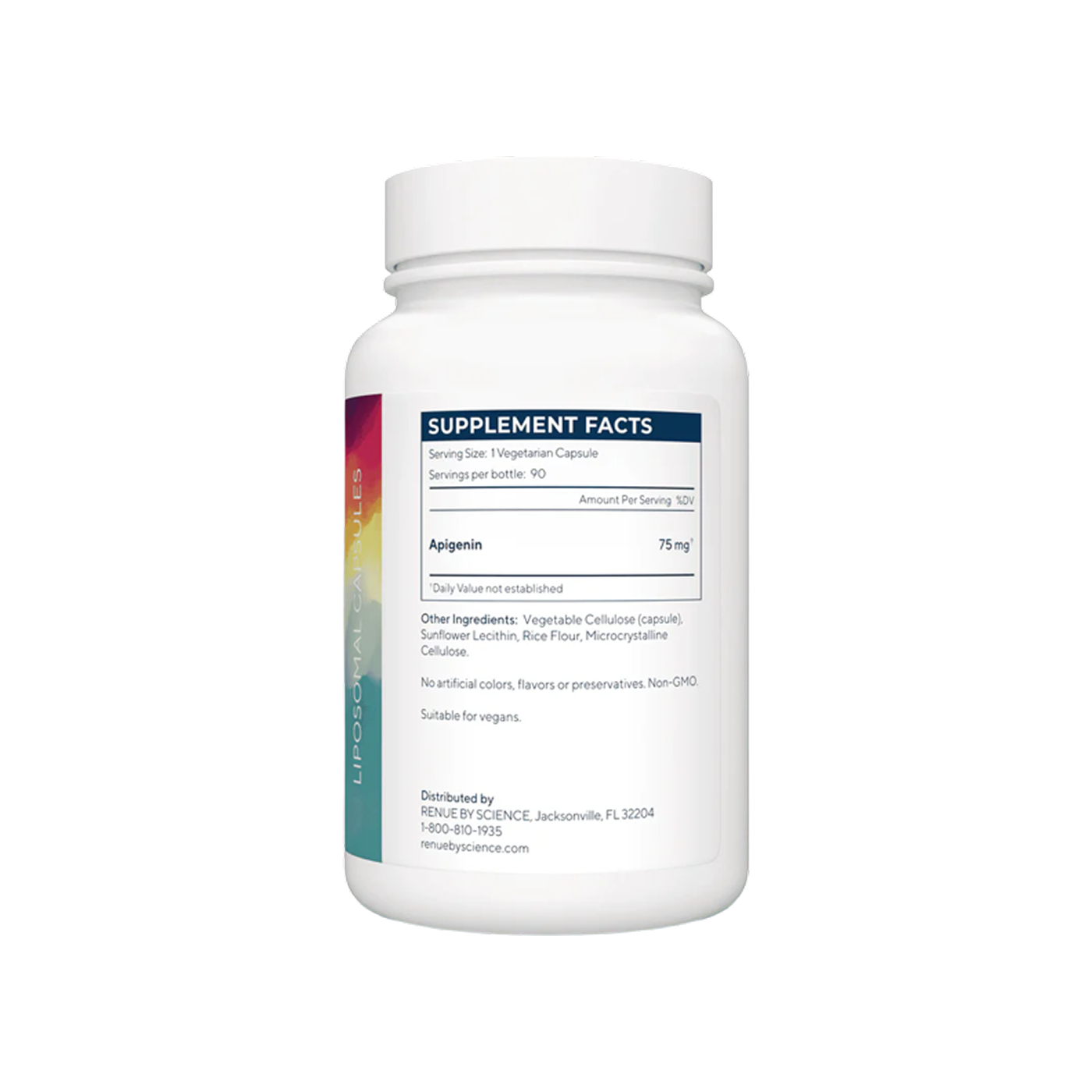 Renue By Science Lipo Apigenin 75 mg 90 cápsulas