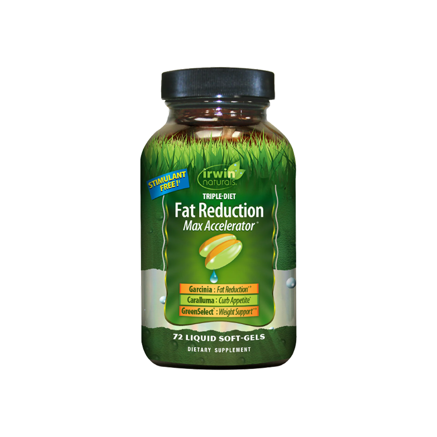 Irwin Naturals Triple Diet Fat Reduction Max Accelerator 72 cápsulas blandas
