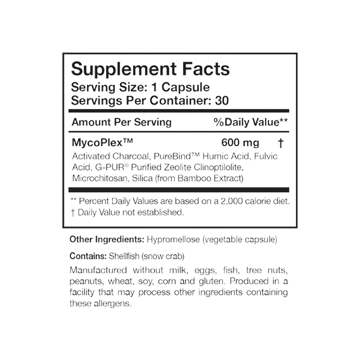 Researched Nutritionals MycoPul 120 cápsulas