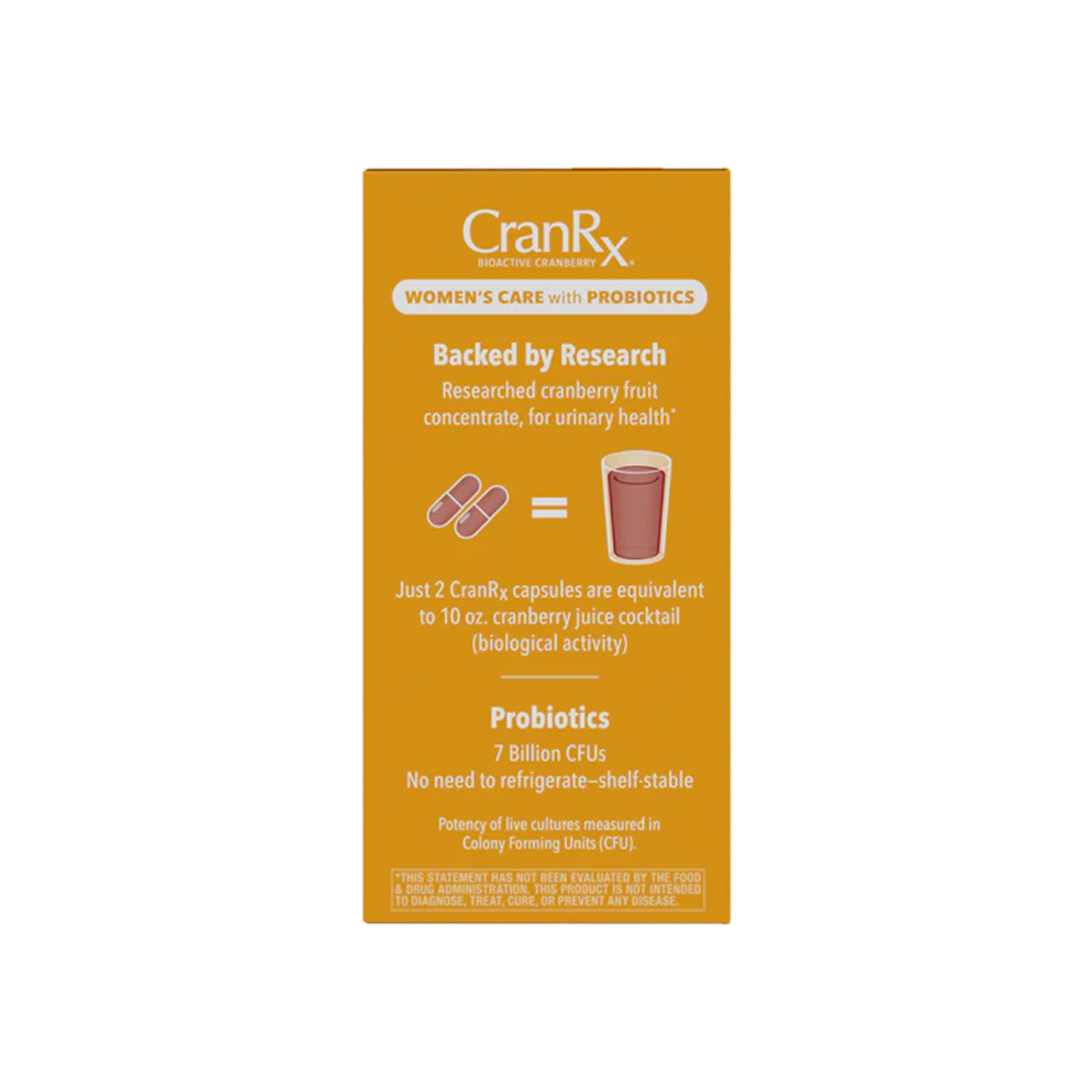 Nature's Way CranRx Cuidado Femenino con Probióticos 60 cápsulas