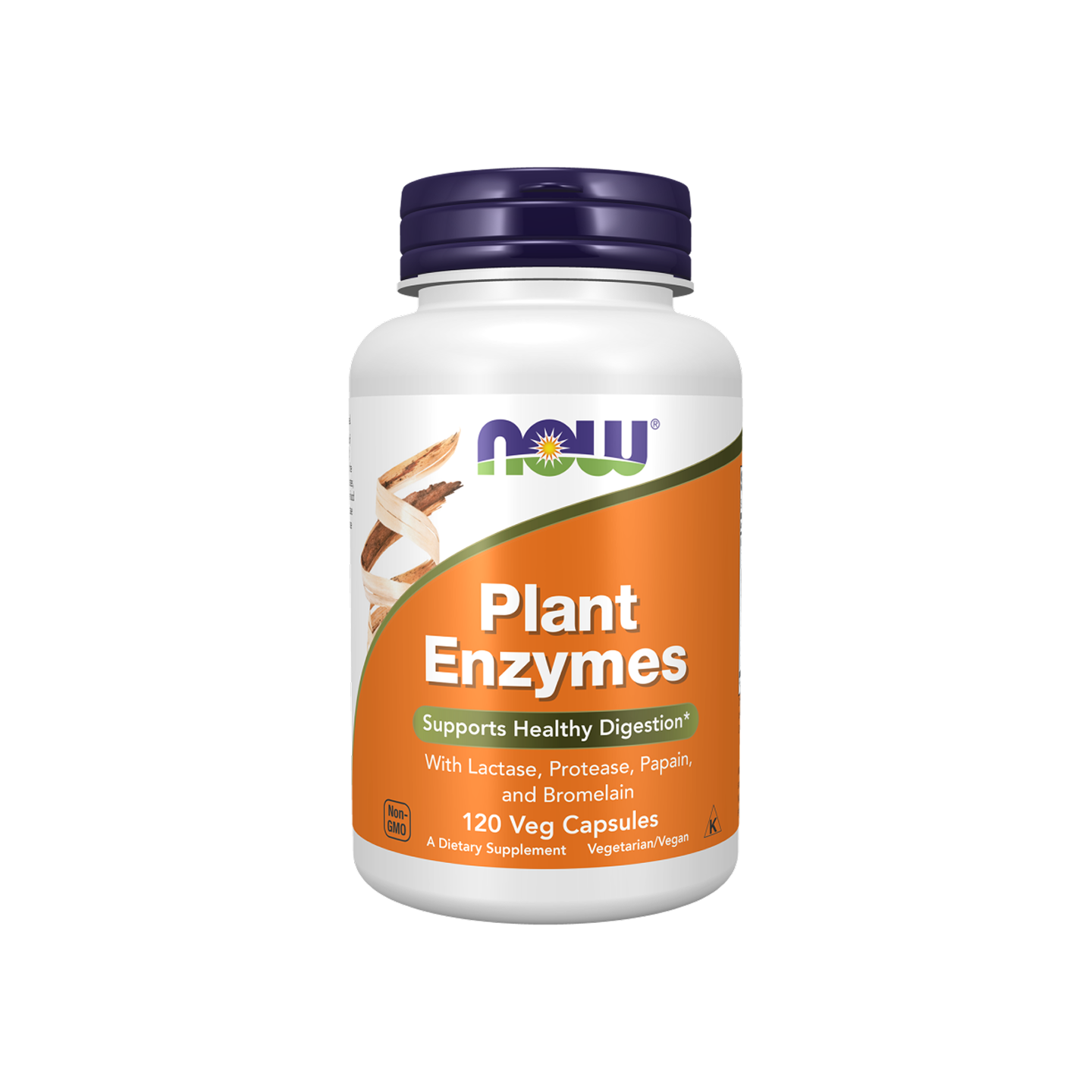 NOW Foods Plant Enzymes 120 cápsulas vegetales