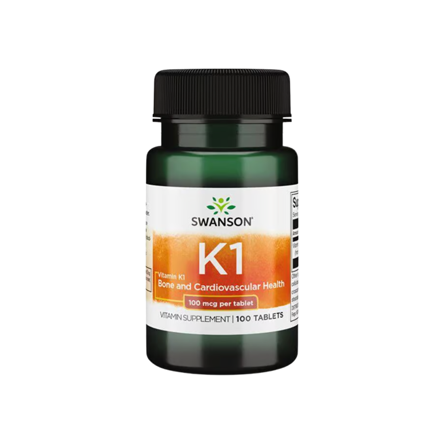 Swanson Premium Vitamin K-1 100 mcg 100 Tablets