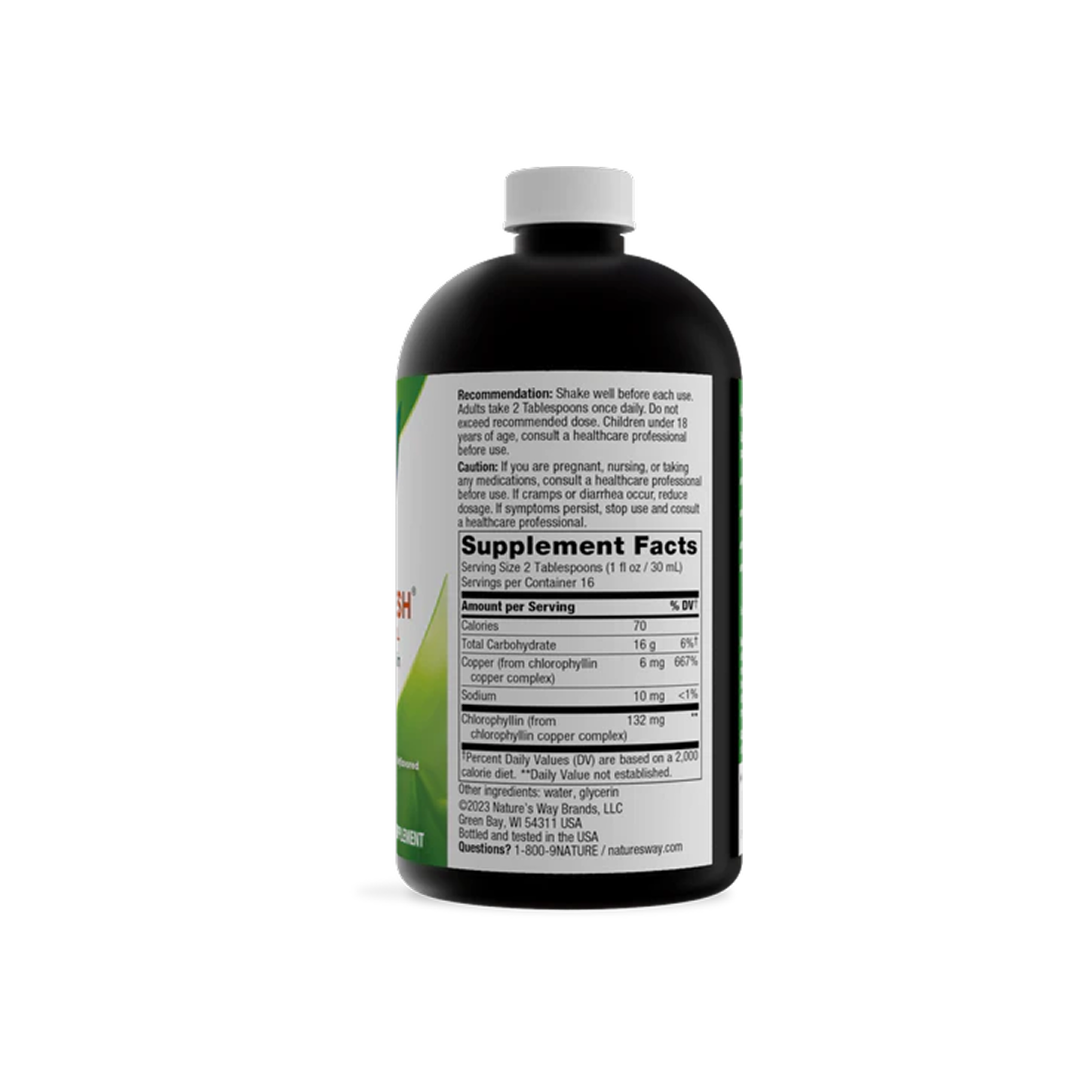 Nature's Way Chlorofresh Liquid Chlorophyll 480 ml (16 fl oz, 1 pint)