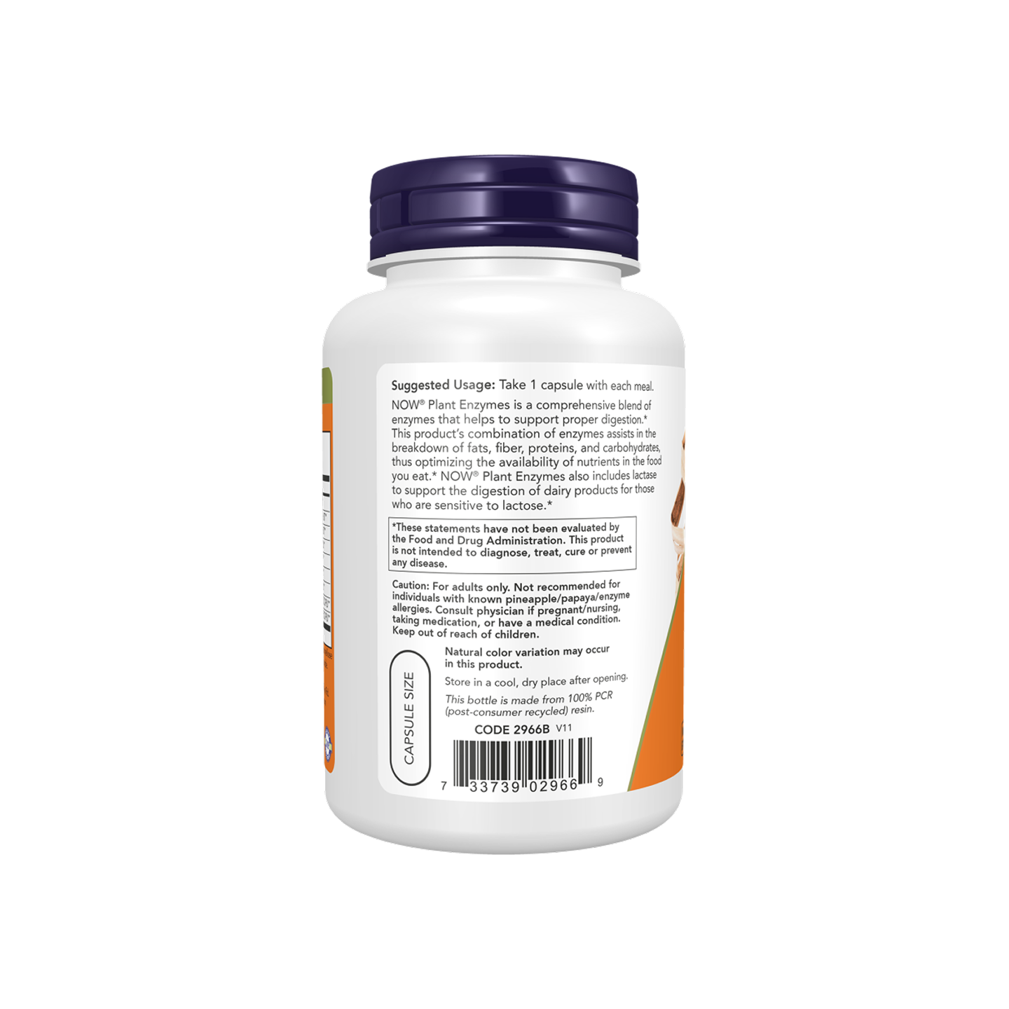 NOW Foods Plant Enzymes 120 cápsulas vegetales