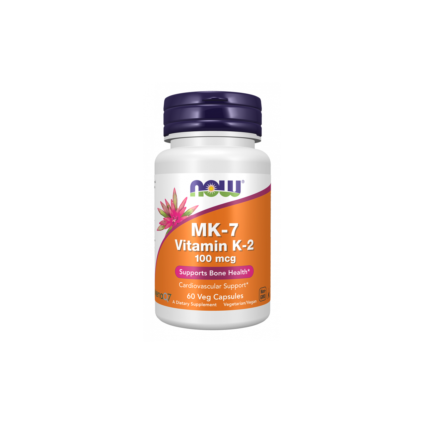 NOW Foods Vitamina K2 MK-7 100 mcg Cápsulas Vegetales 60