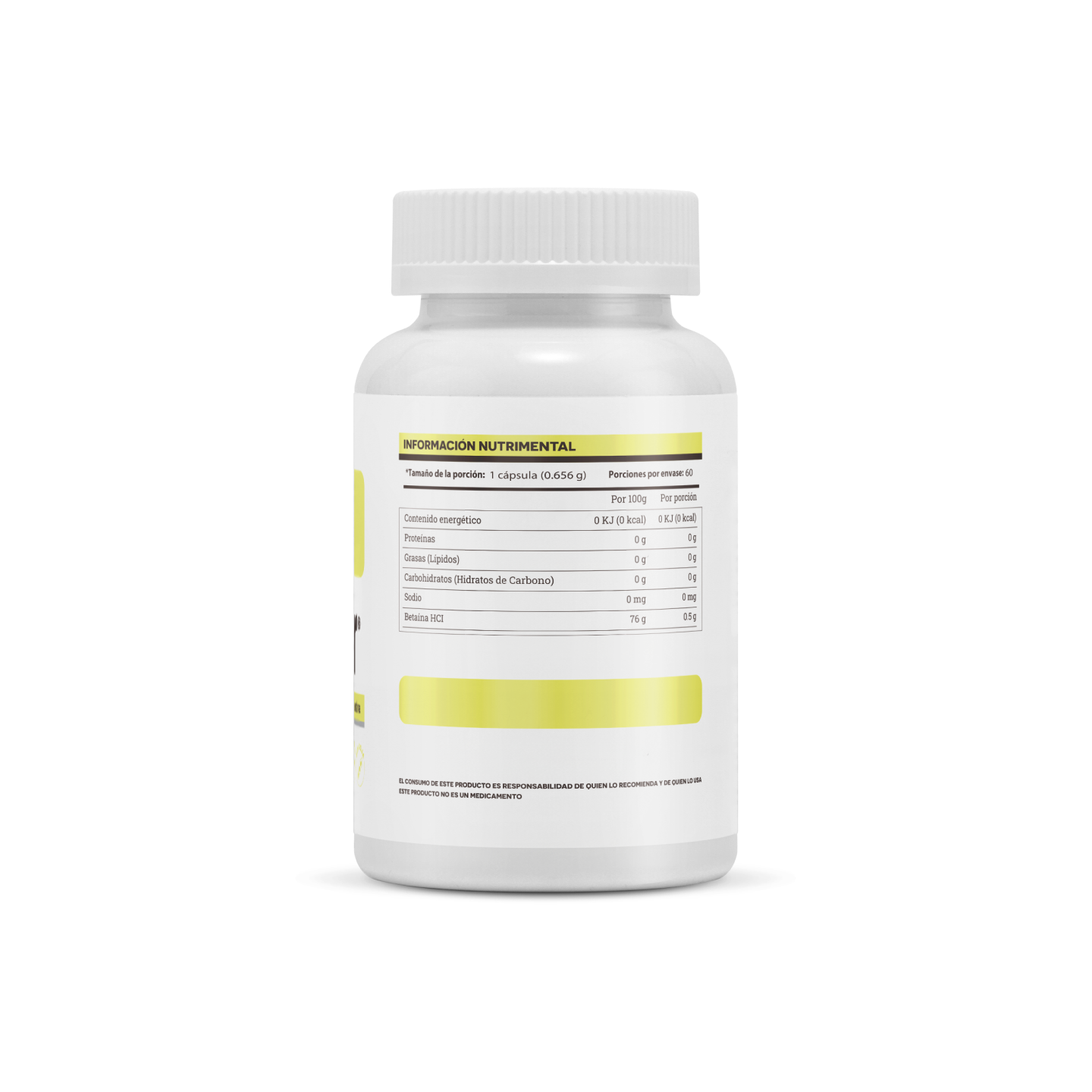 Matter Betanin | Betaína HCI, 60 cápsulas