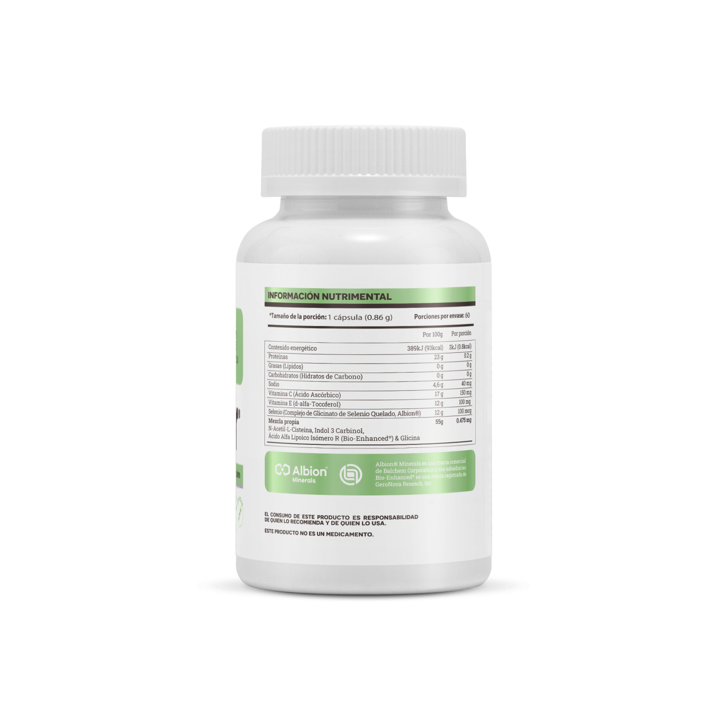 Matter MegAntiox | Antioxidantes ALA, NAC, Indol 3 Carbinol, Vitaminas C & E