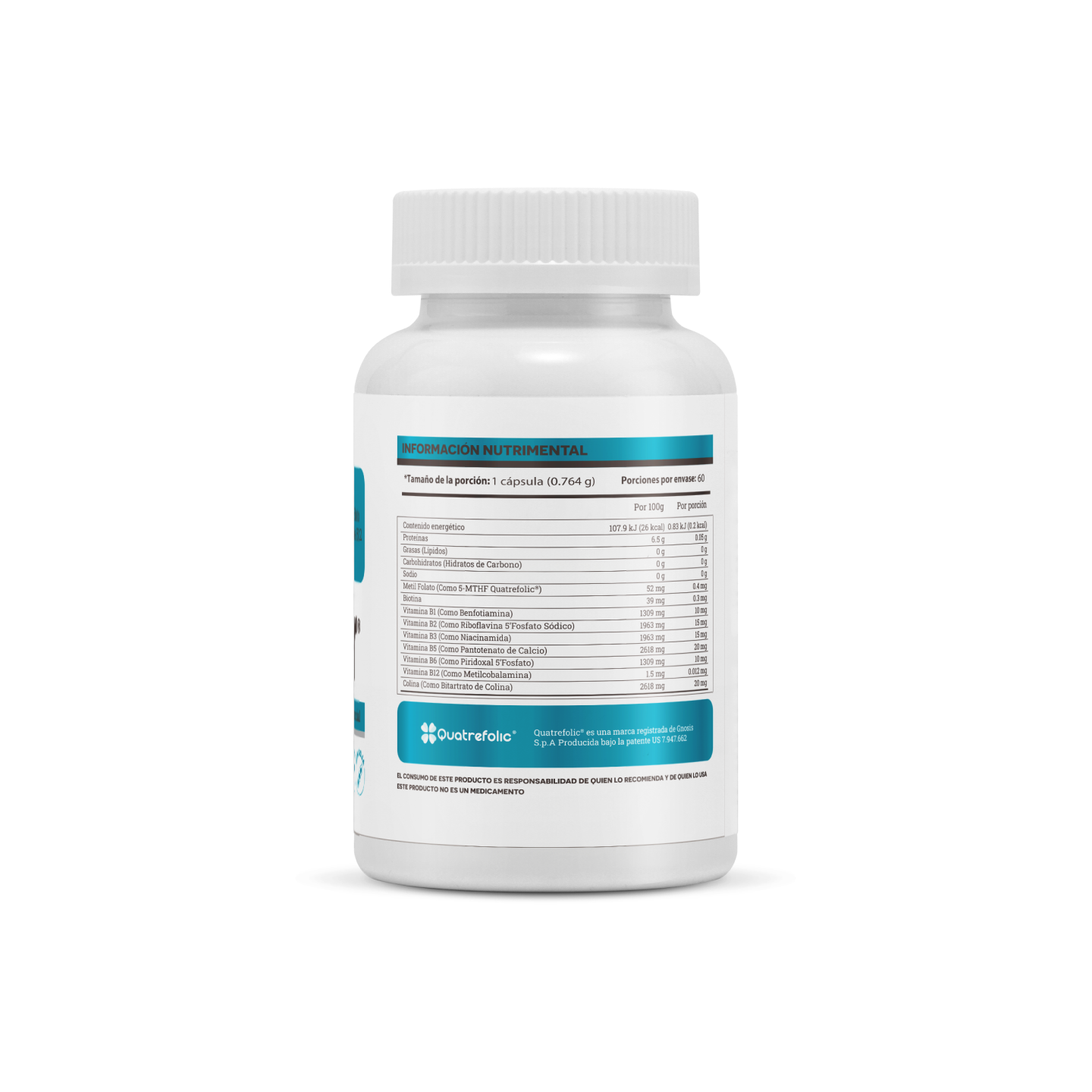 Matter Besties | Complejo B con Folato (Quatrefolic) & Vitamina B12