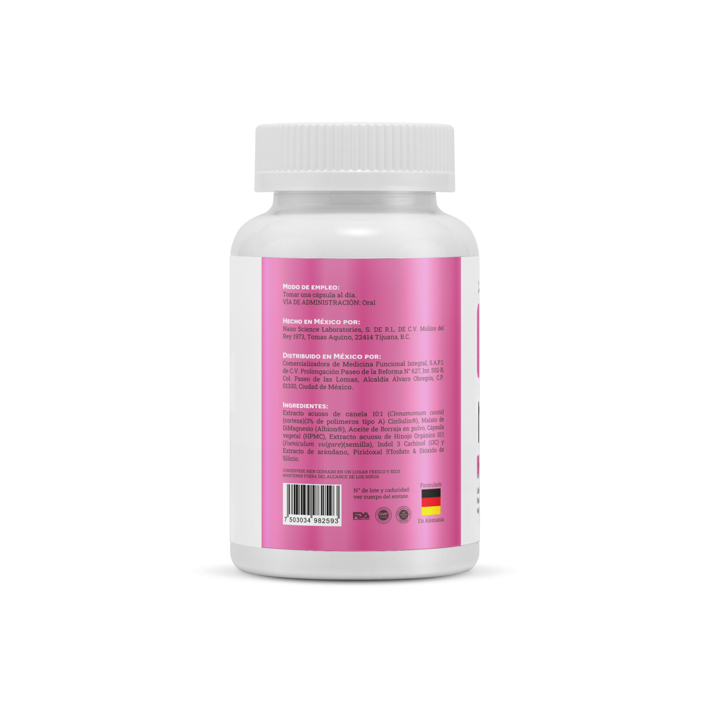 Matter FLOW | Cinsulin, Omega 6, I3C y Extracto de Hinojo