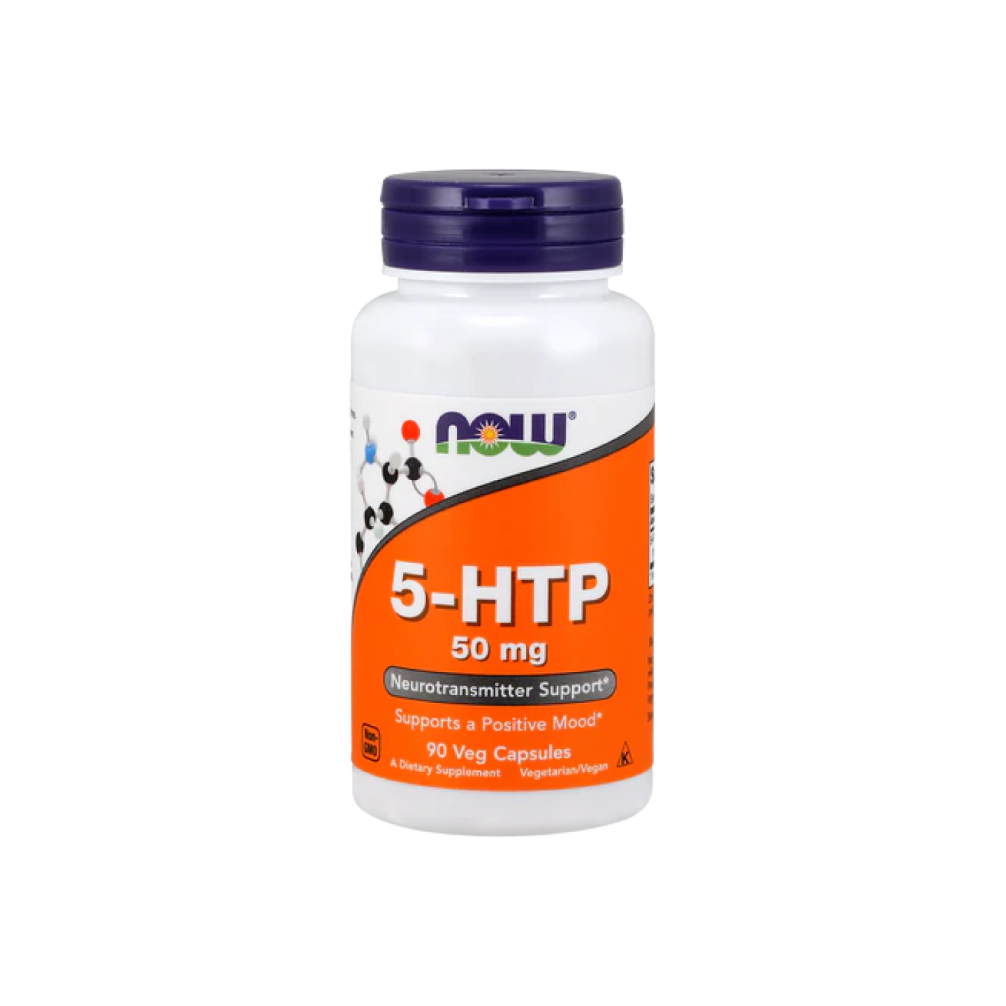 Now Foods 5-HTP 50 mg, 60 Cápsulas