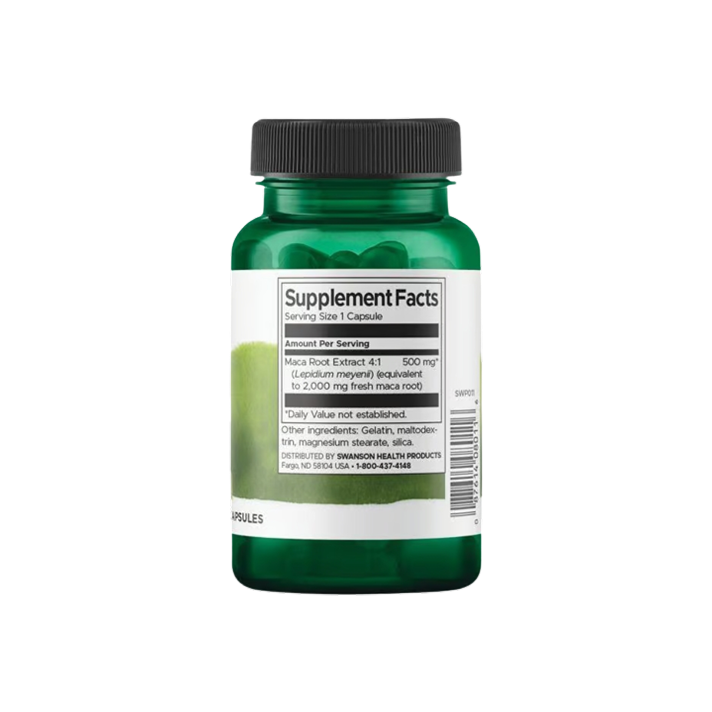 Swanson Passion Maca 500 mg, 60 cápsulas