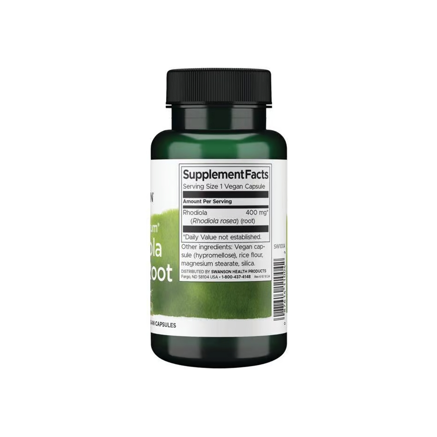 Swanson Premium Rhodiola Rosea 400 mg, 100 cápsulas