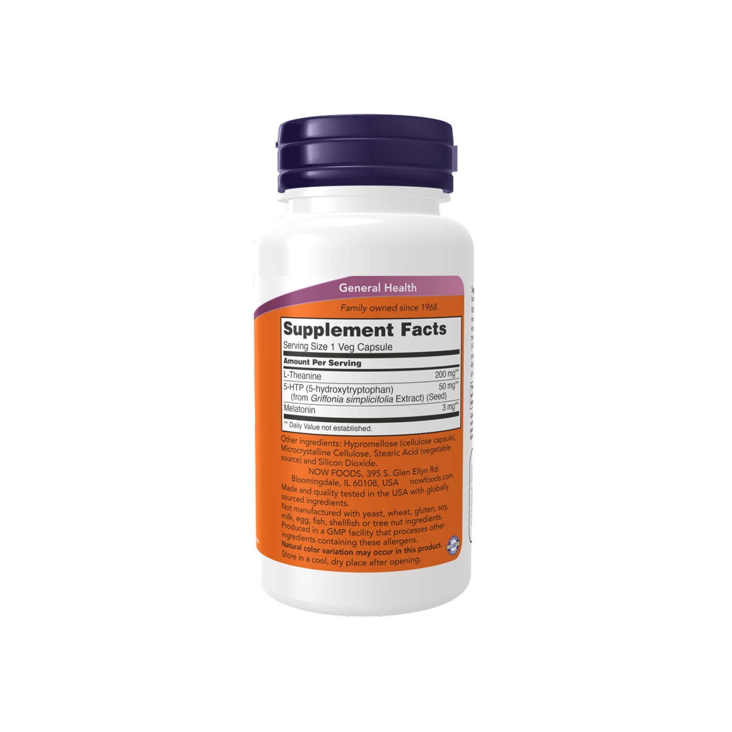 NOW Foods Sleep Regimen 3-in-1, 90 cápsulas vegetales