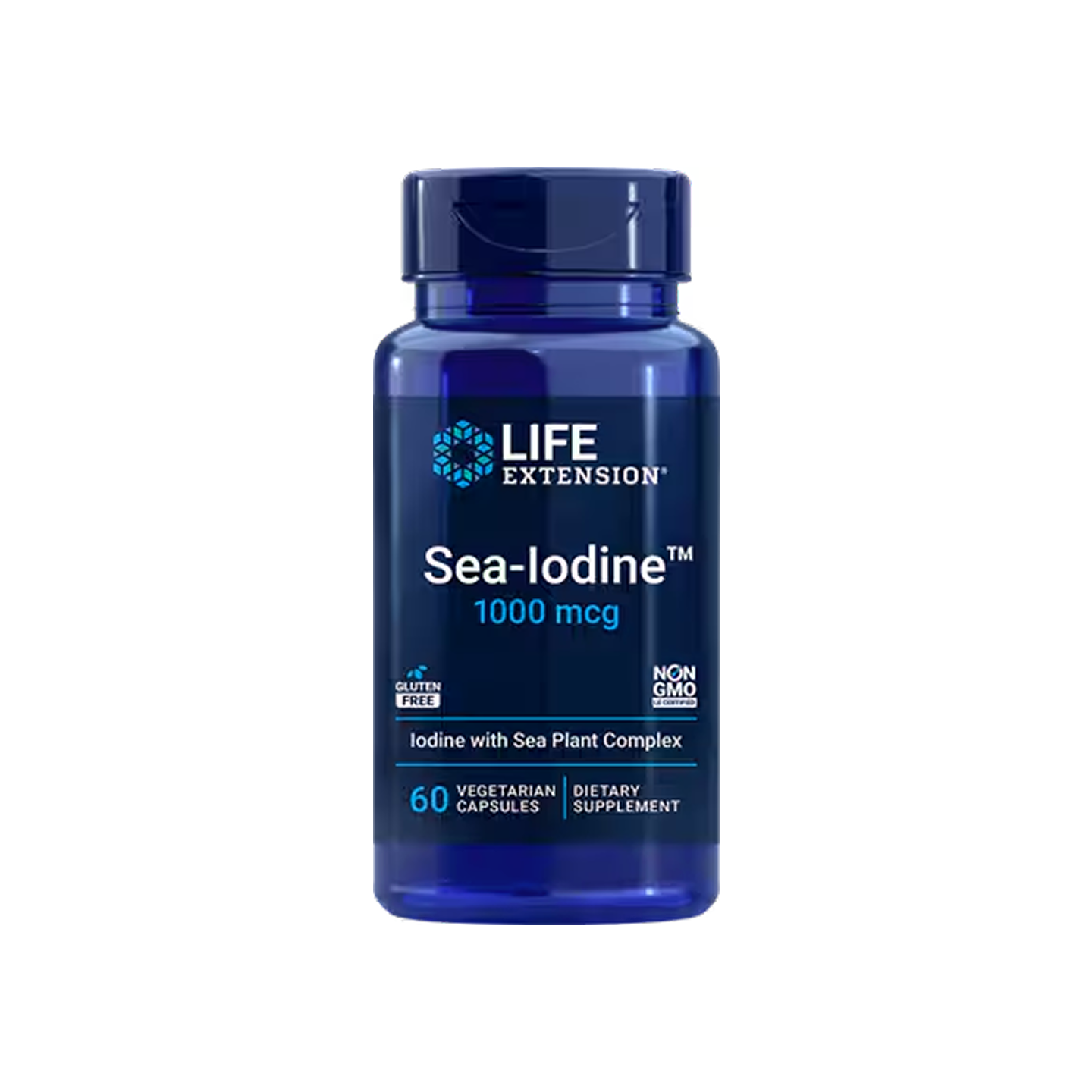 Life Extension Sea Iodine, 1000 mcg, 60 cápsulas vegetales