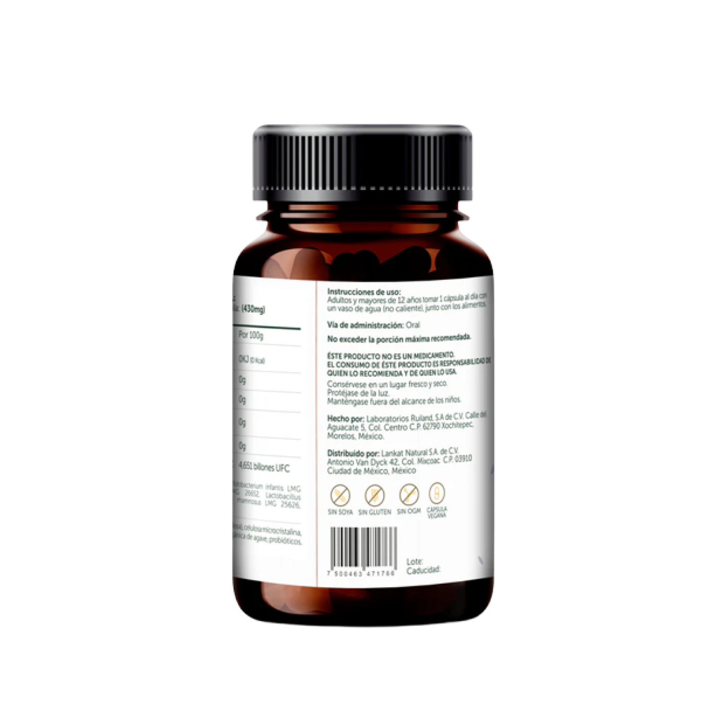 Bioflora Woman Probióticos + Prebióticos, 35 cápsulas