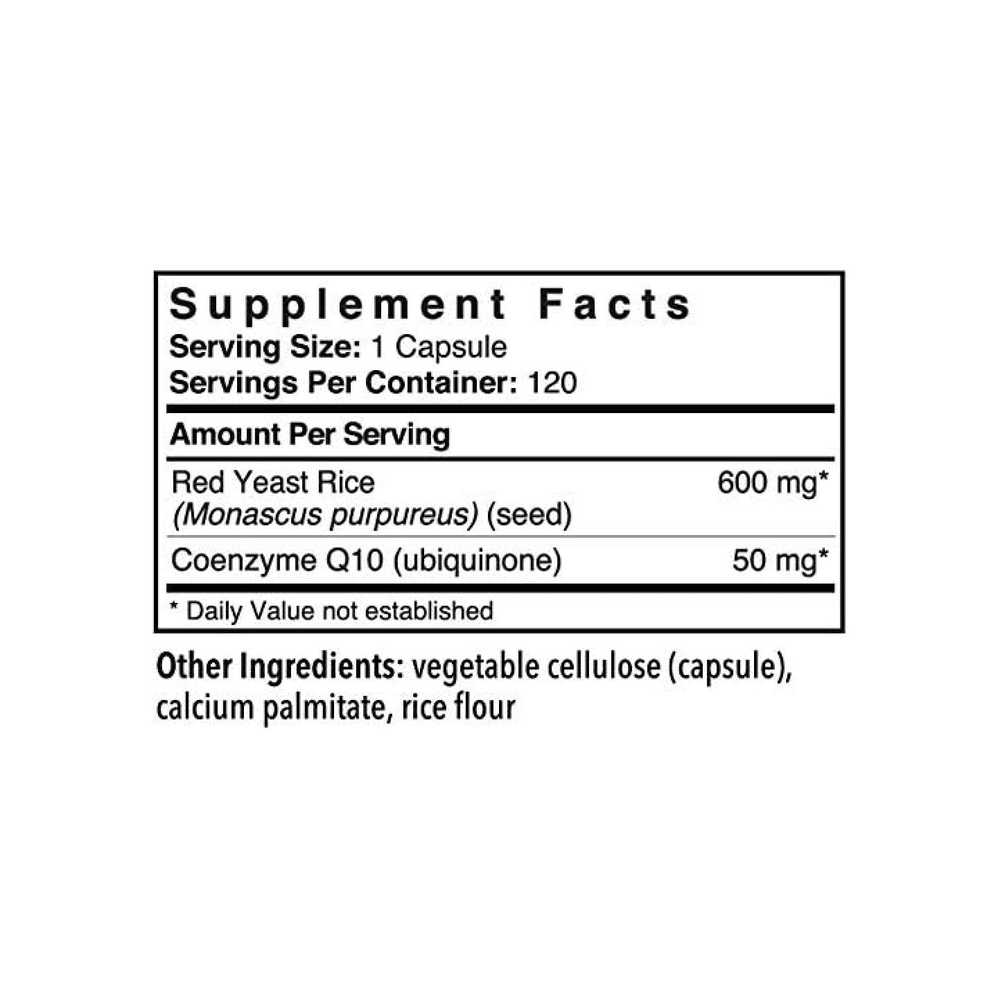 Red Yeast Rice Patient One (60 cap)