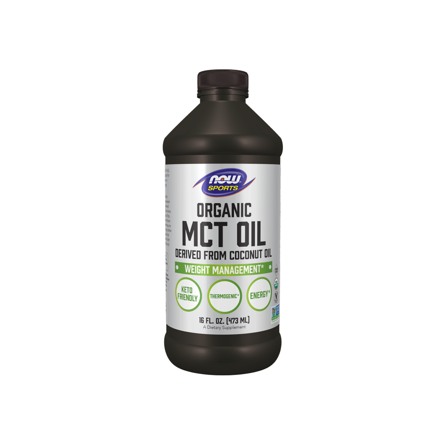 NOW Foods MCT Oil Organic – 473 ml