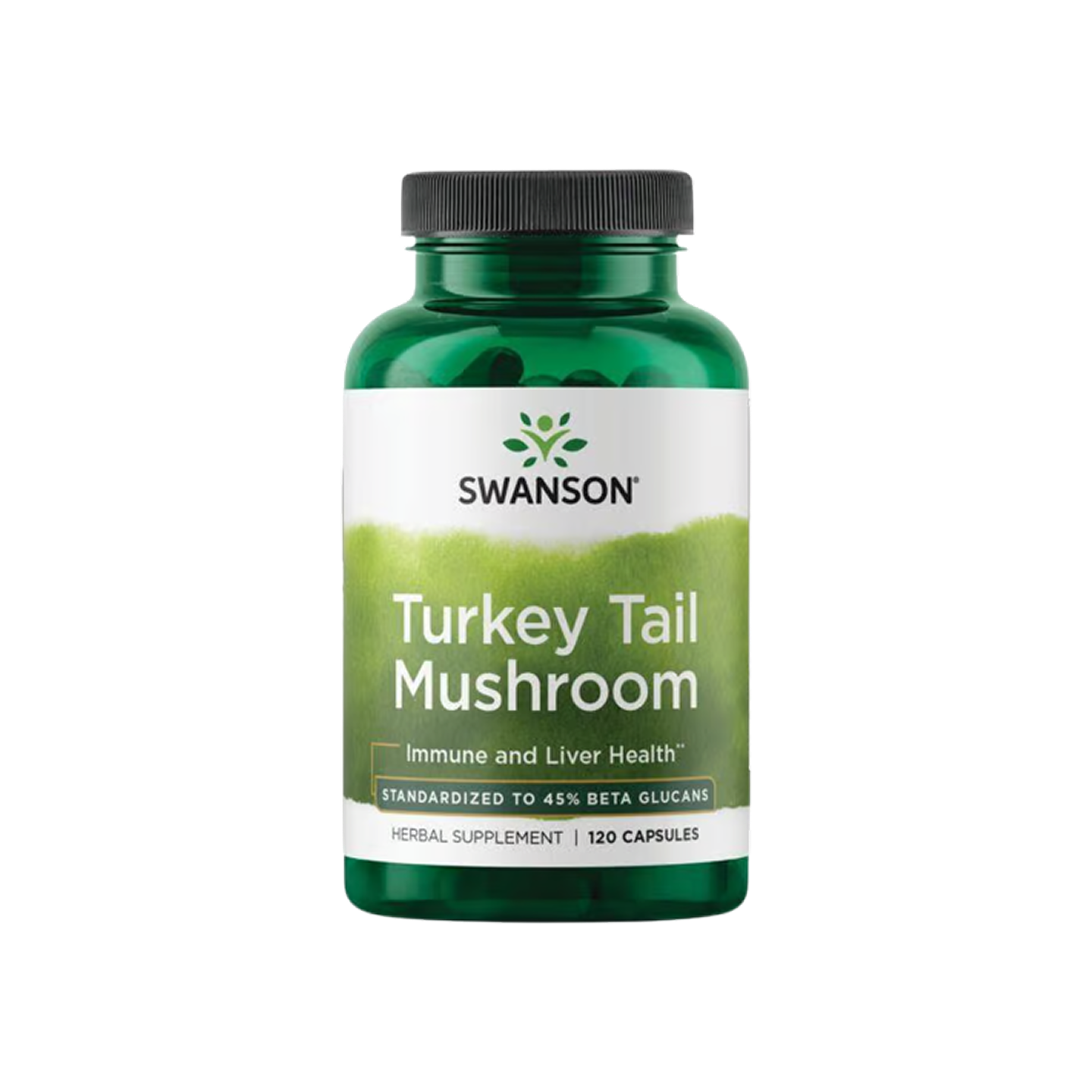 Swanson Turkey Tail Mushroom 500 mg 120 Cápsulas