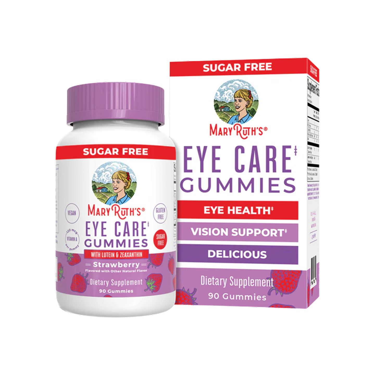 MaryRuth Organics Gomitas Veganas para Cuidado Ocular 90 gomitas