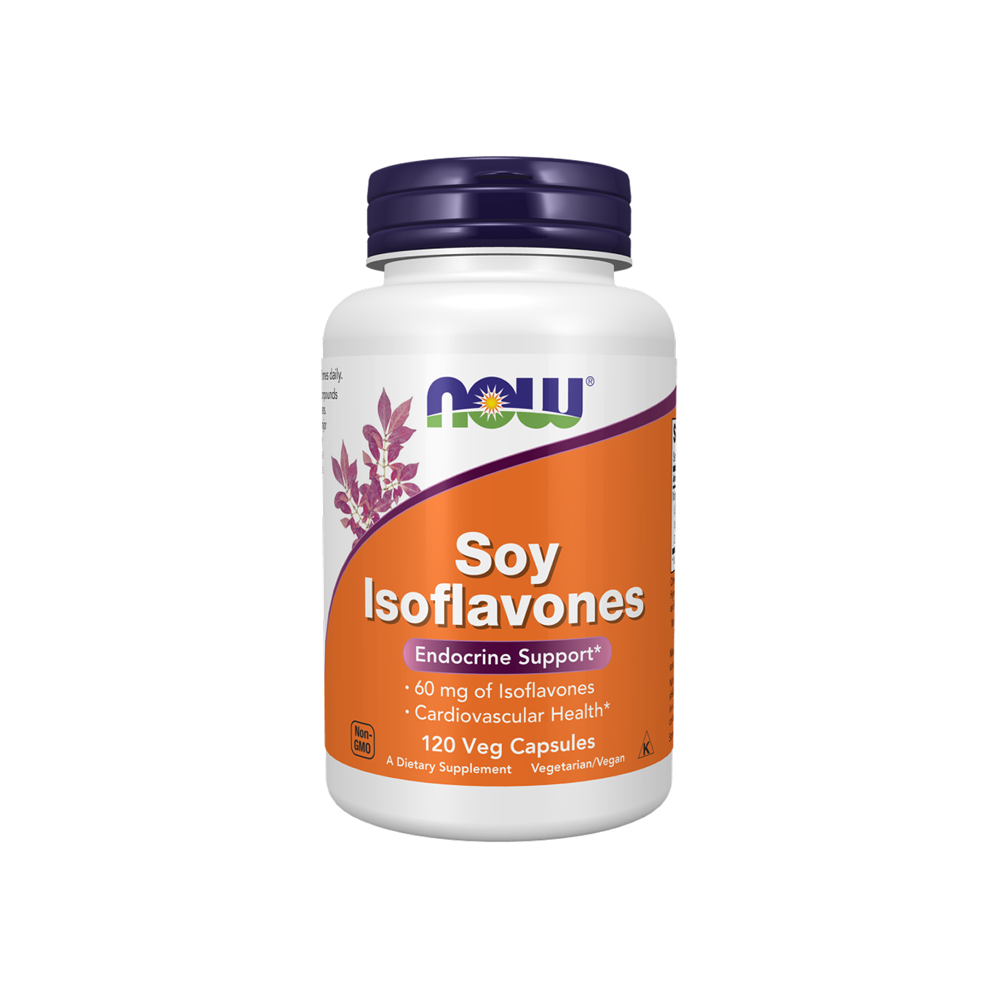 NOW Foods Soy Isoflavones – 60 Cápsulas Vegetales