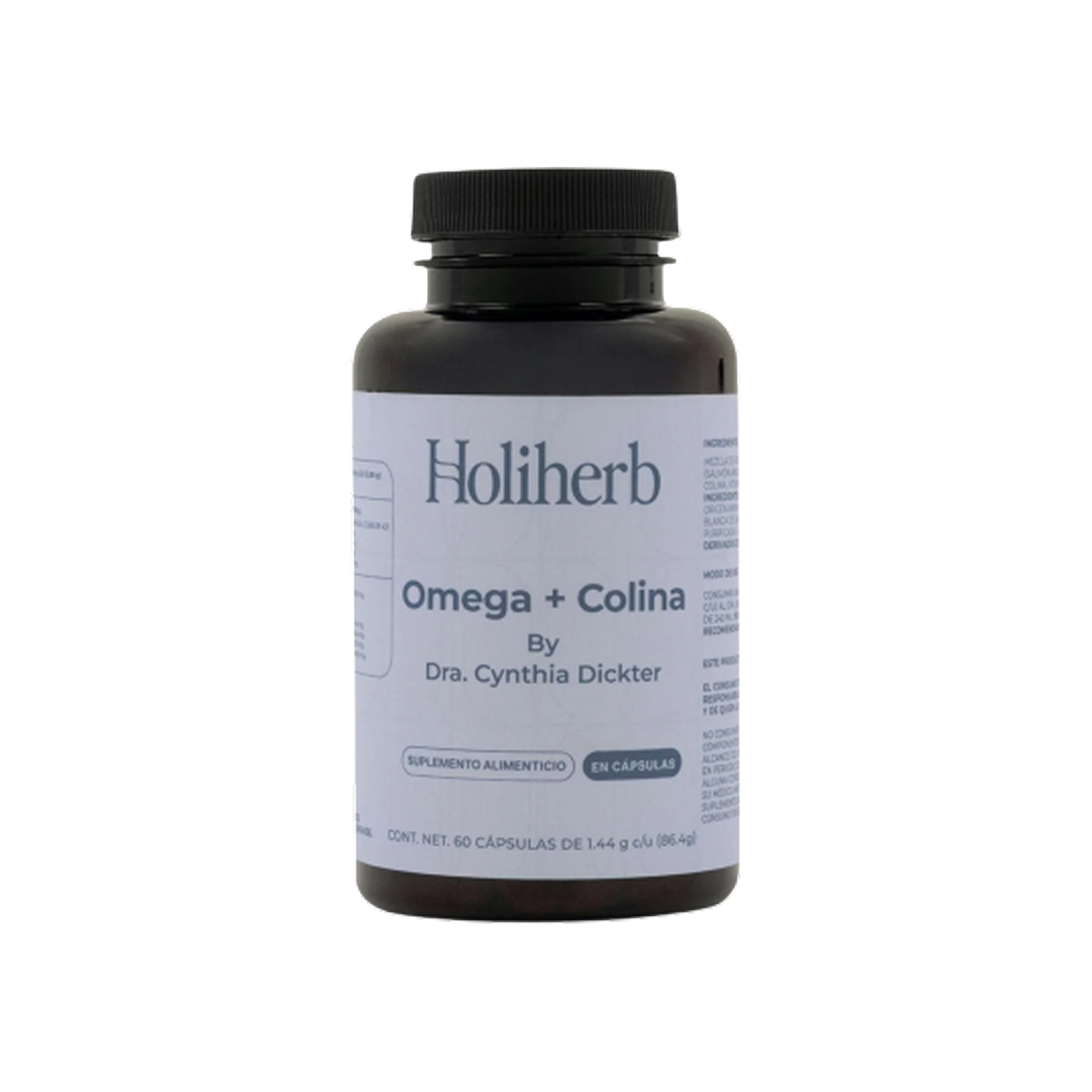Holiherb Omega + Colina 60 Cápsulas