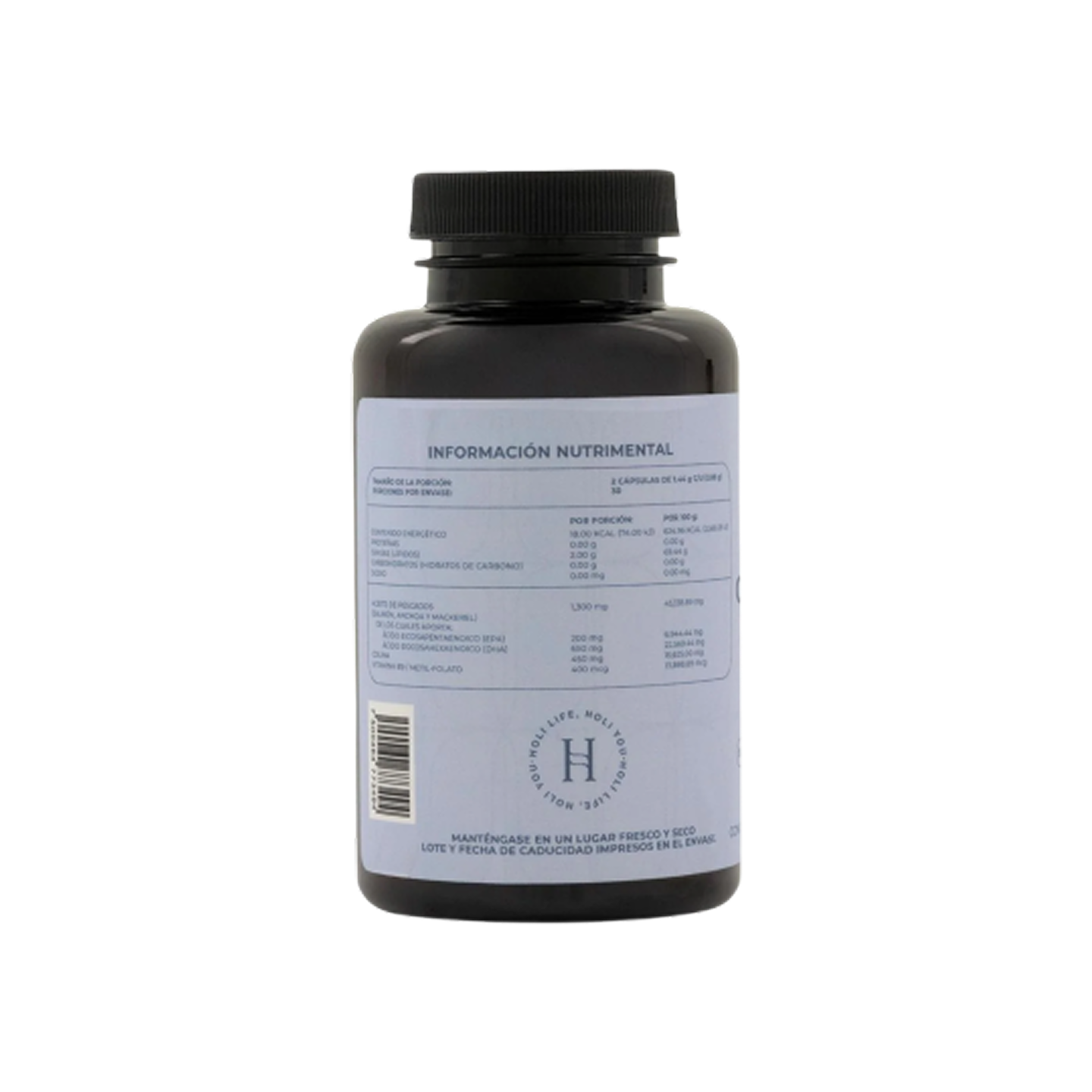 Holiherb Omega + Colina 60 Cápsulas