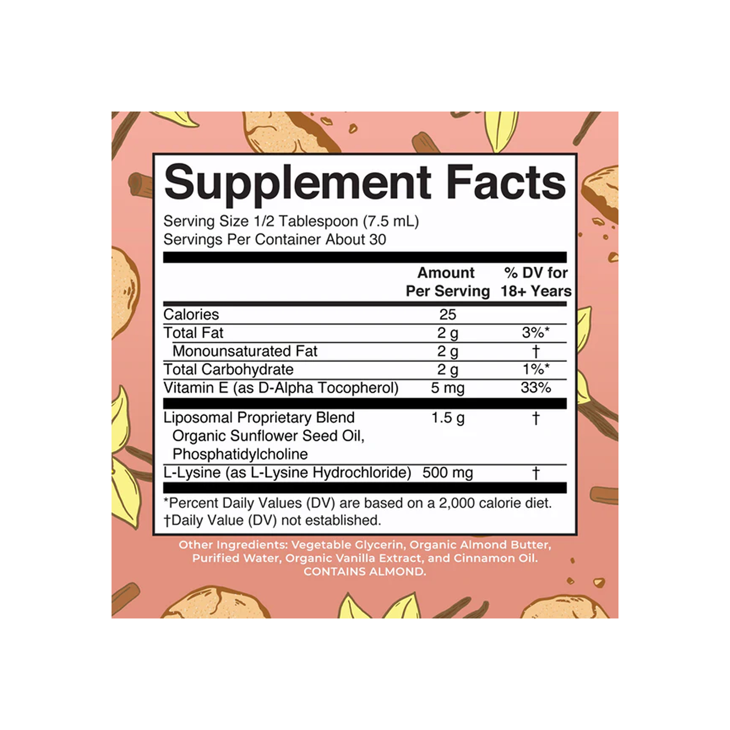 Mary Ruth's Lysine Liposomal 7.6 fl oz / 225 ml