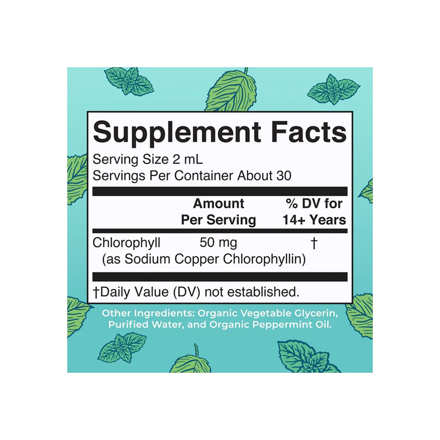 MaryRuth Organics Clorofila Líquida Vegana 2 fl oz (60 ml)