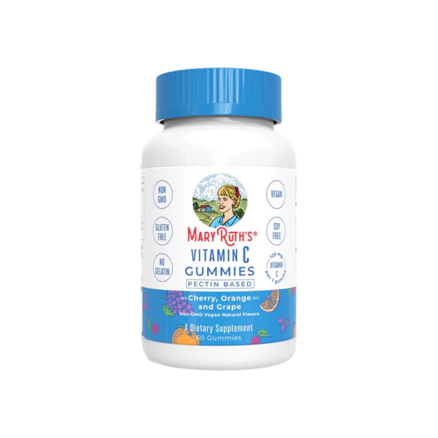 MaryRuth Organics Vitamina C en gomitas (60 gomitas)