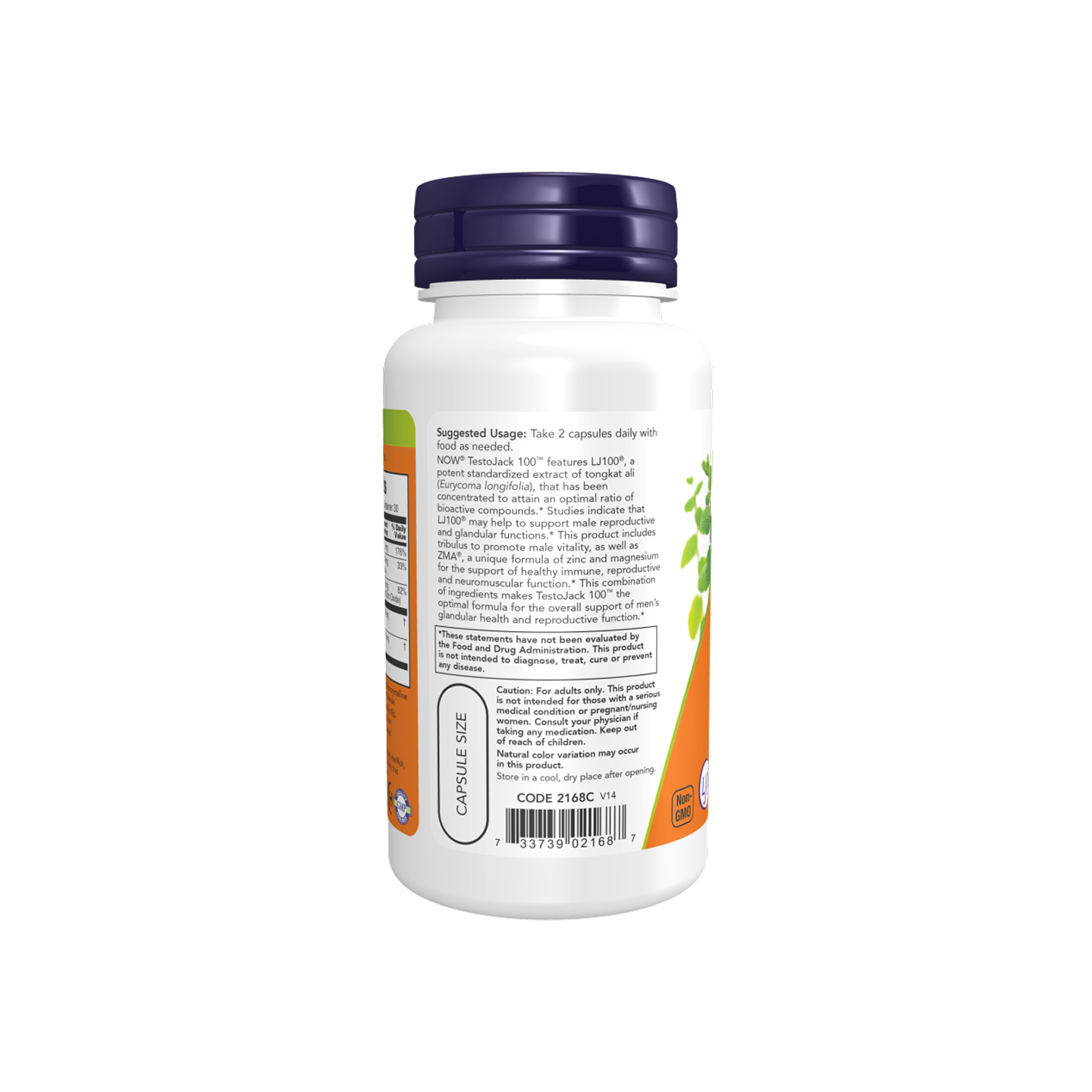 NOW Foods TestoJack 100 60 cápsulas vegetales
