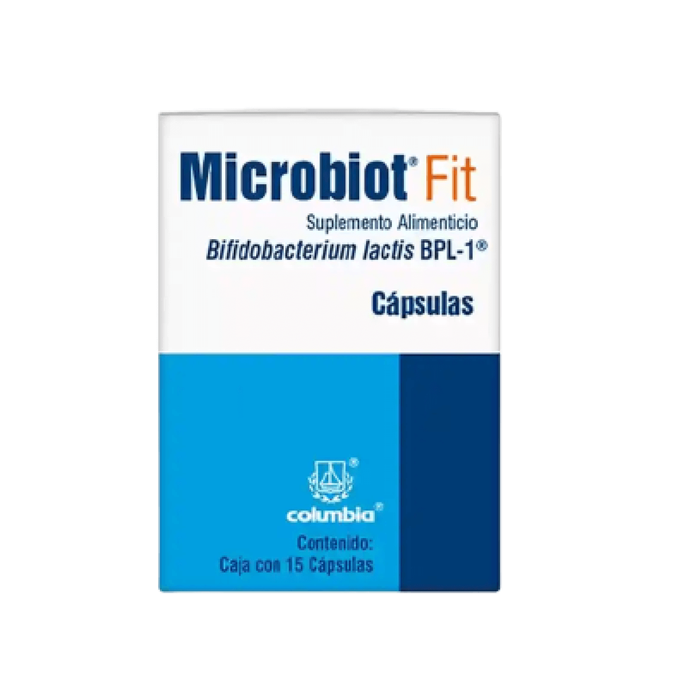 Microbiot Fit Suplemento Alimenticio (50 mg), 30 cápsulas