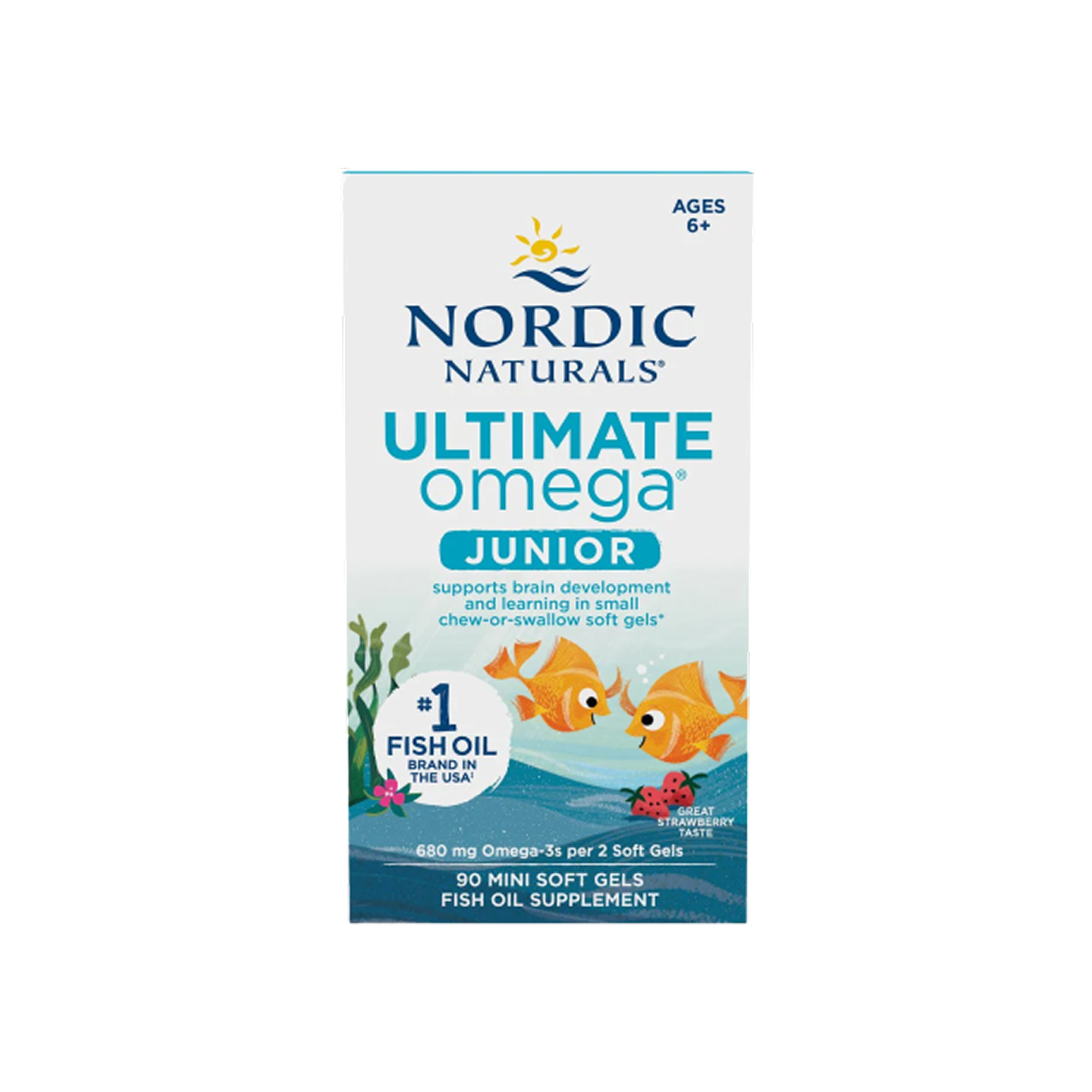 Nordic Naturals Ultimate Omega Junior 90 Softgels