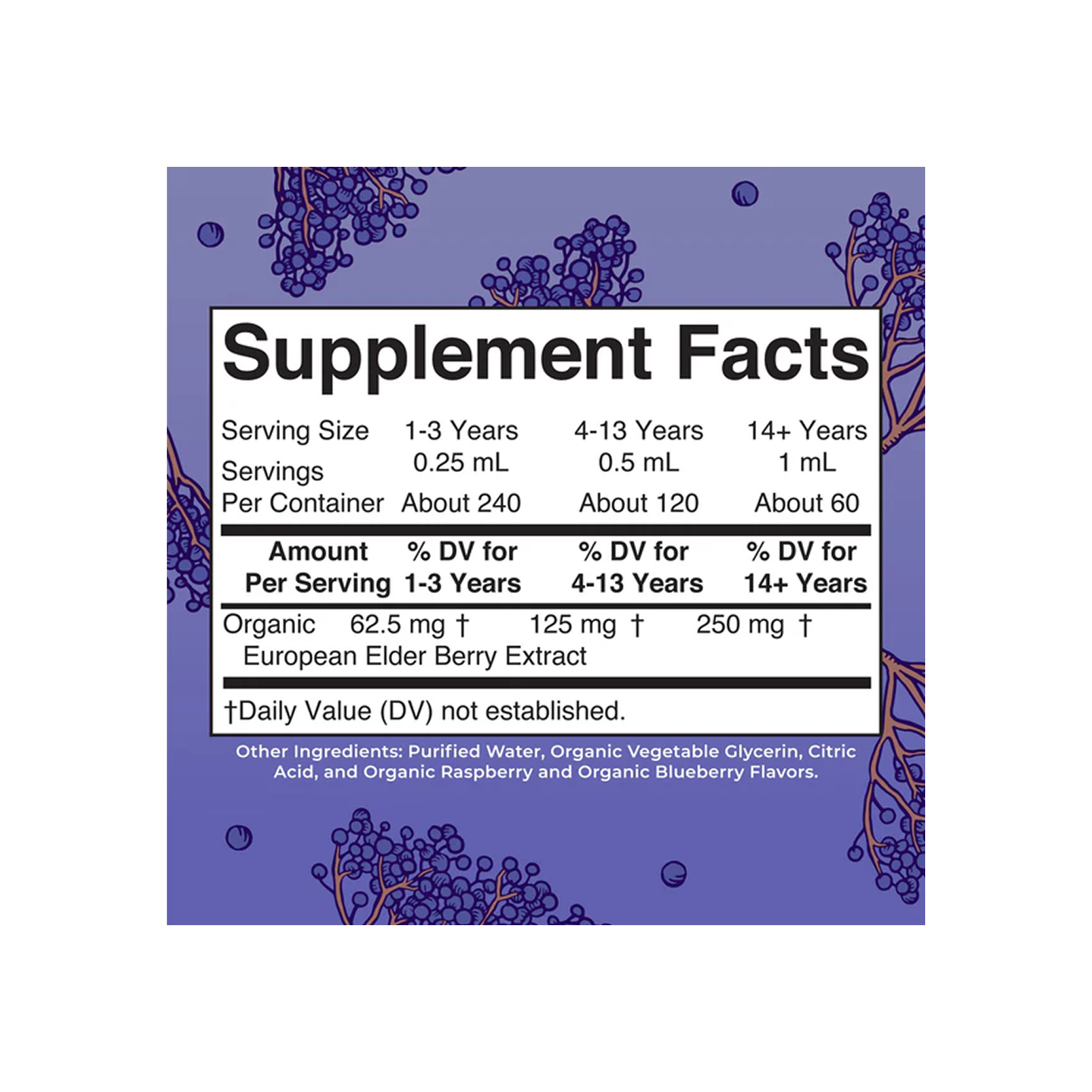 MaryRuth Organics Elderberry Drops Extra Strength 30 ml