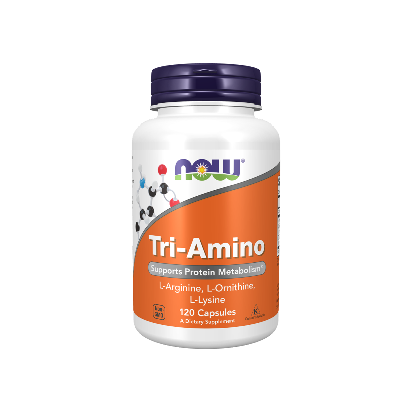 NOW Foods Tri-Amino 120 cápsulas