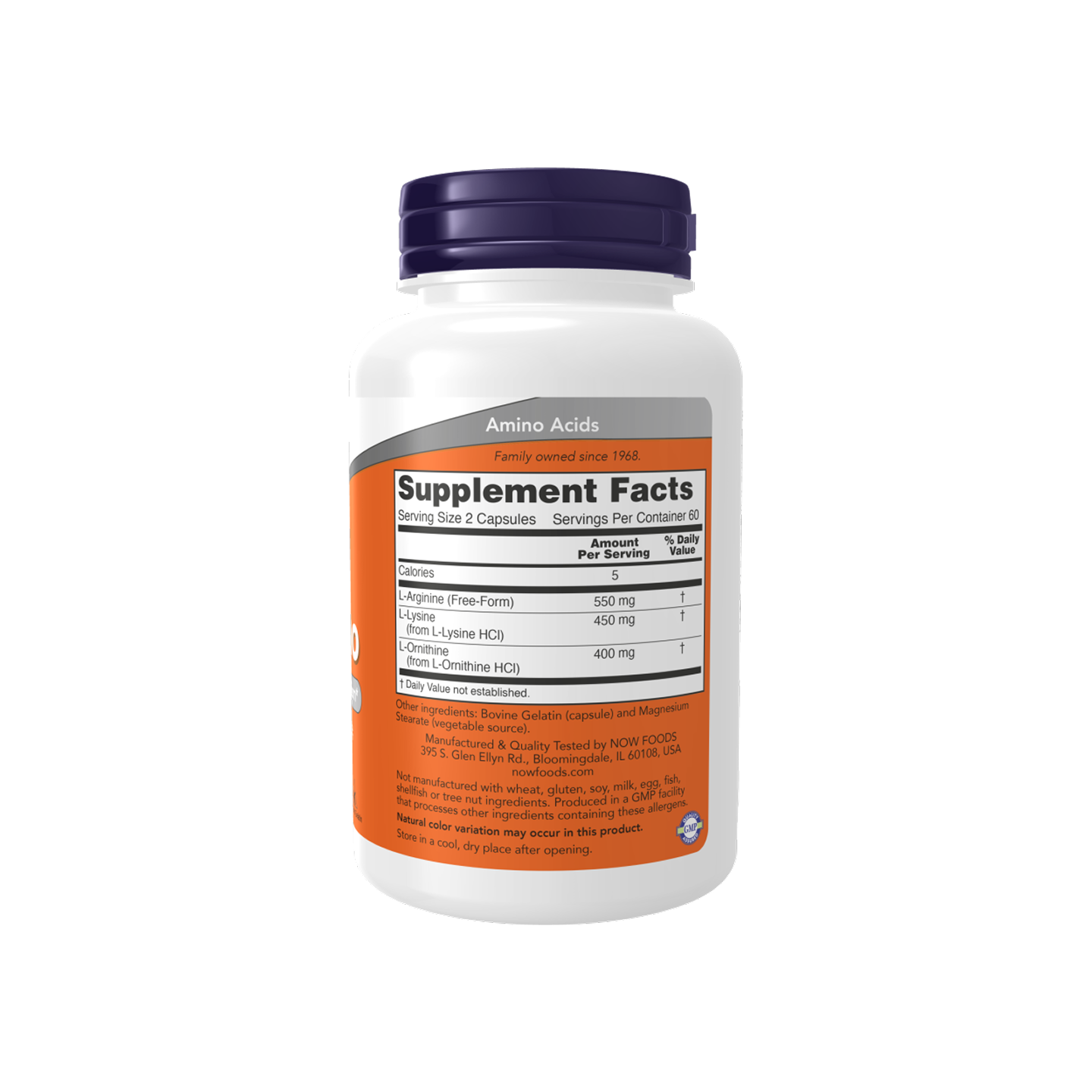 NOW Foods Tri-Amino 120 cápsulas