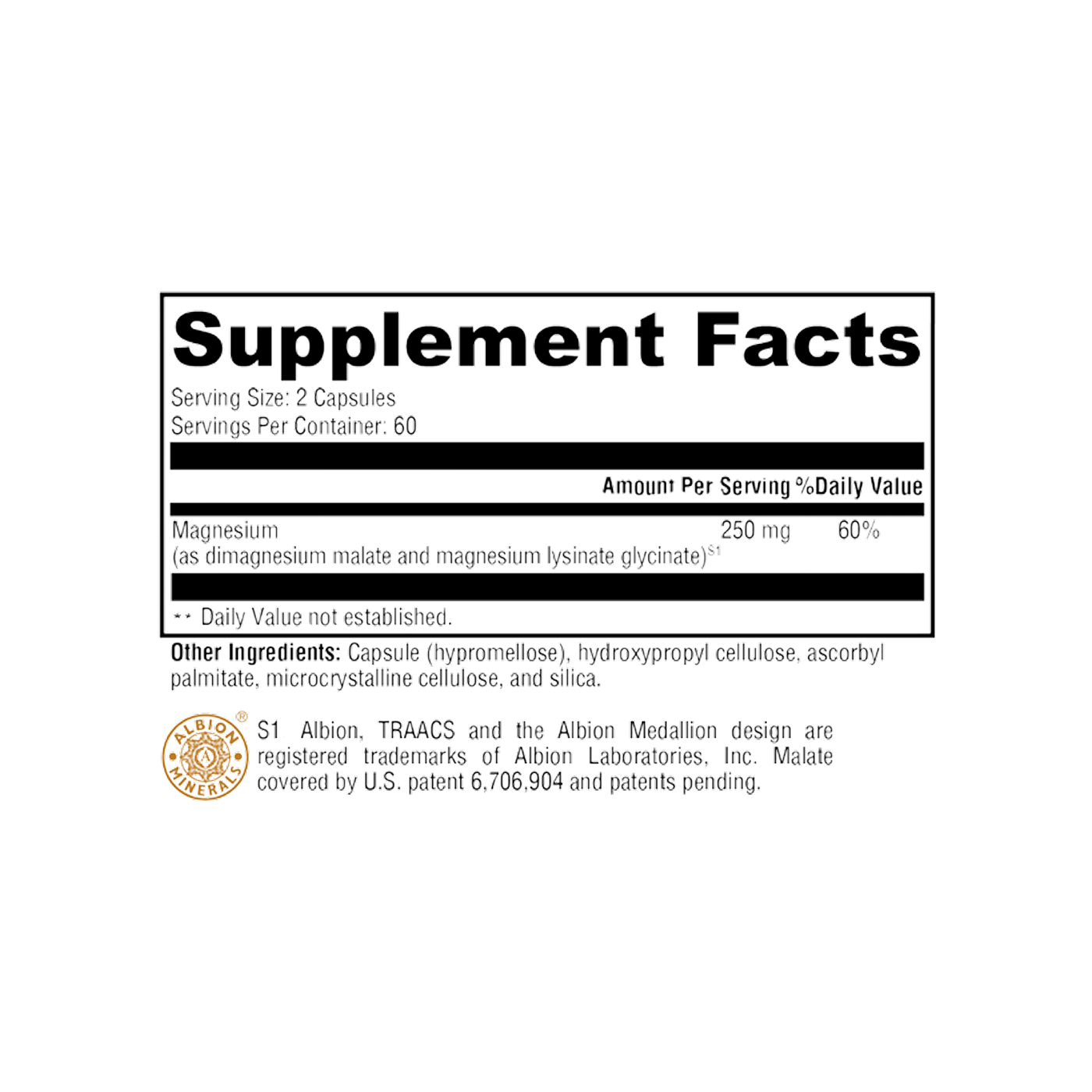 Xymogen OptiMag 125 120 cápsulas vegetales