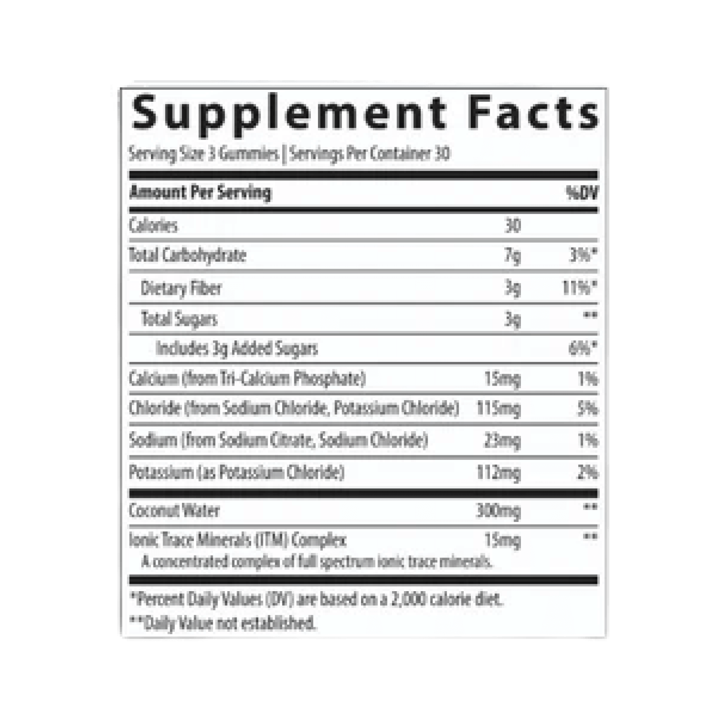 90 Gomitas de Resistencia Electrolitos - Lima limón ( Minerales) Trace Minerals