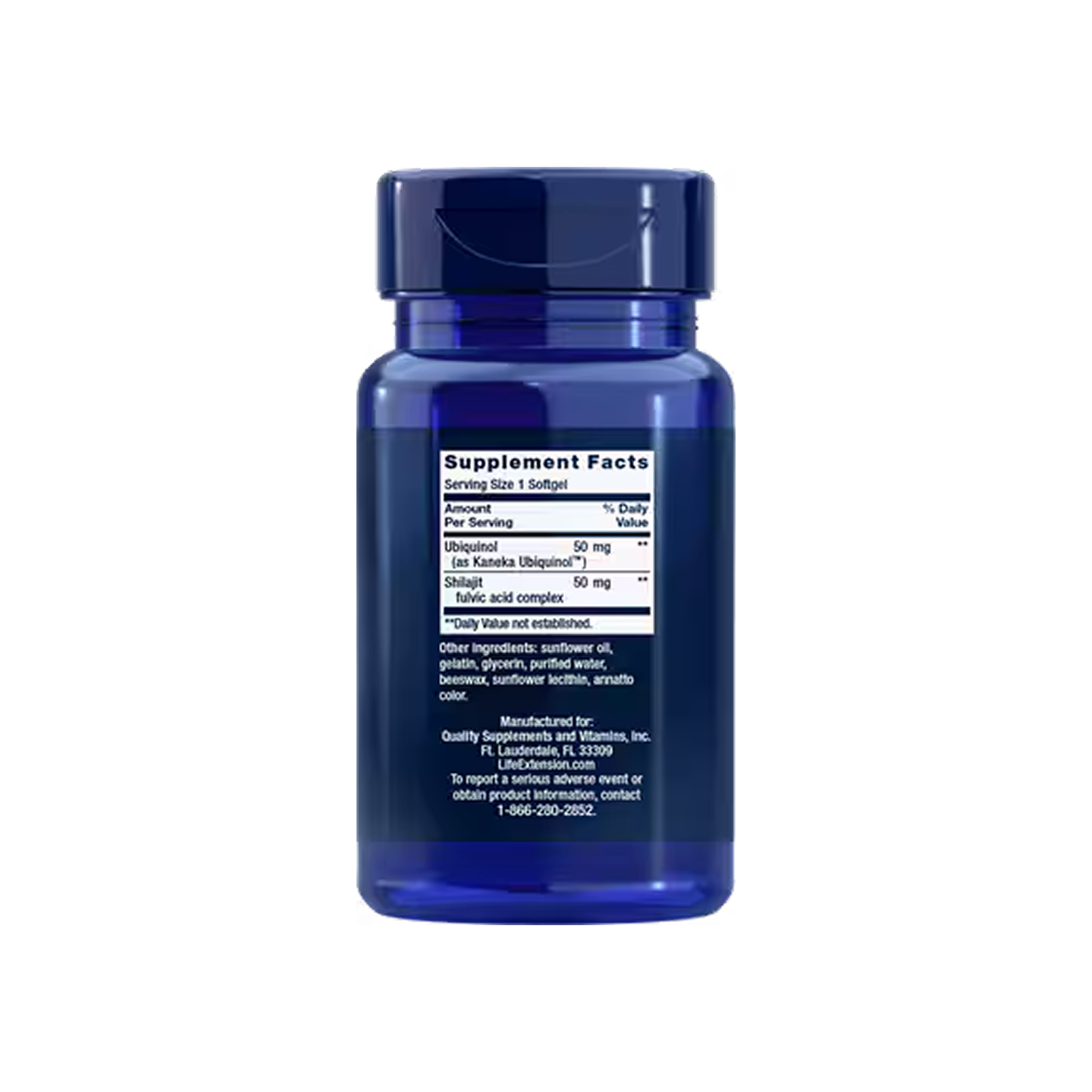 Life Extension Super Ubiquinol CoQ10 50 mg, 30 cápsulas blandas