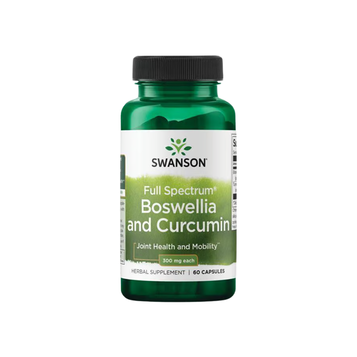 Swanson Premium Boswellia y Curcumina 60 cápsulas