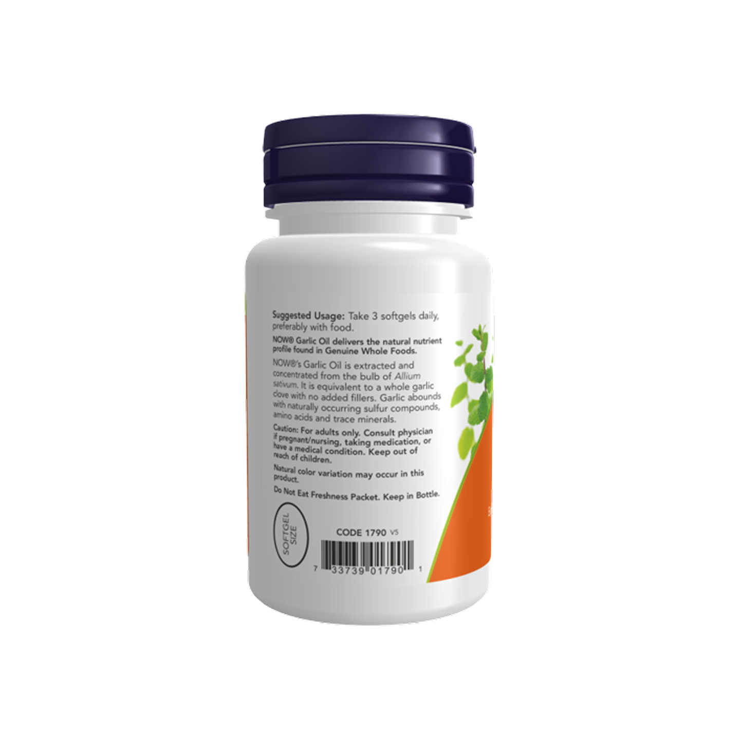 NOW Foods Garlic Oil 1500 mg 100 Softgels