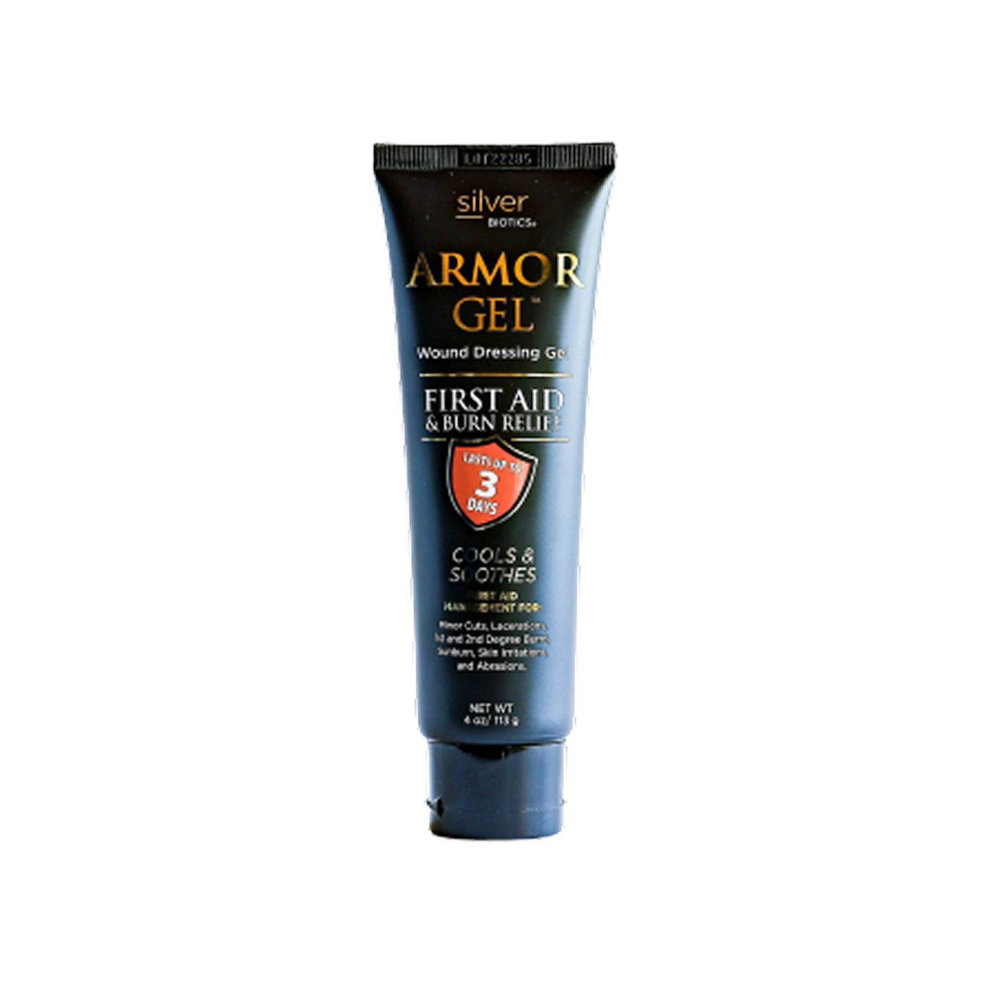 Silver Biotics Armor Gel First Aid & Burn Relief 4 oz