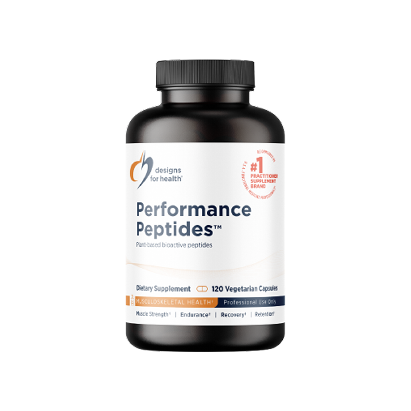 Designs for Health Performance Peptides 120 cápsulas